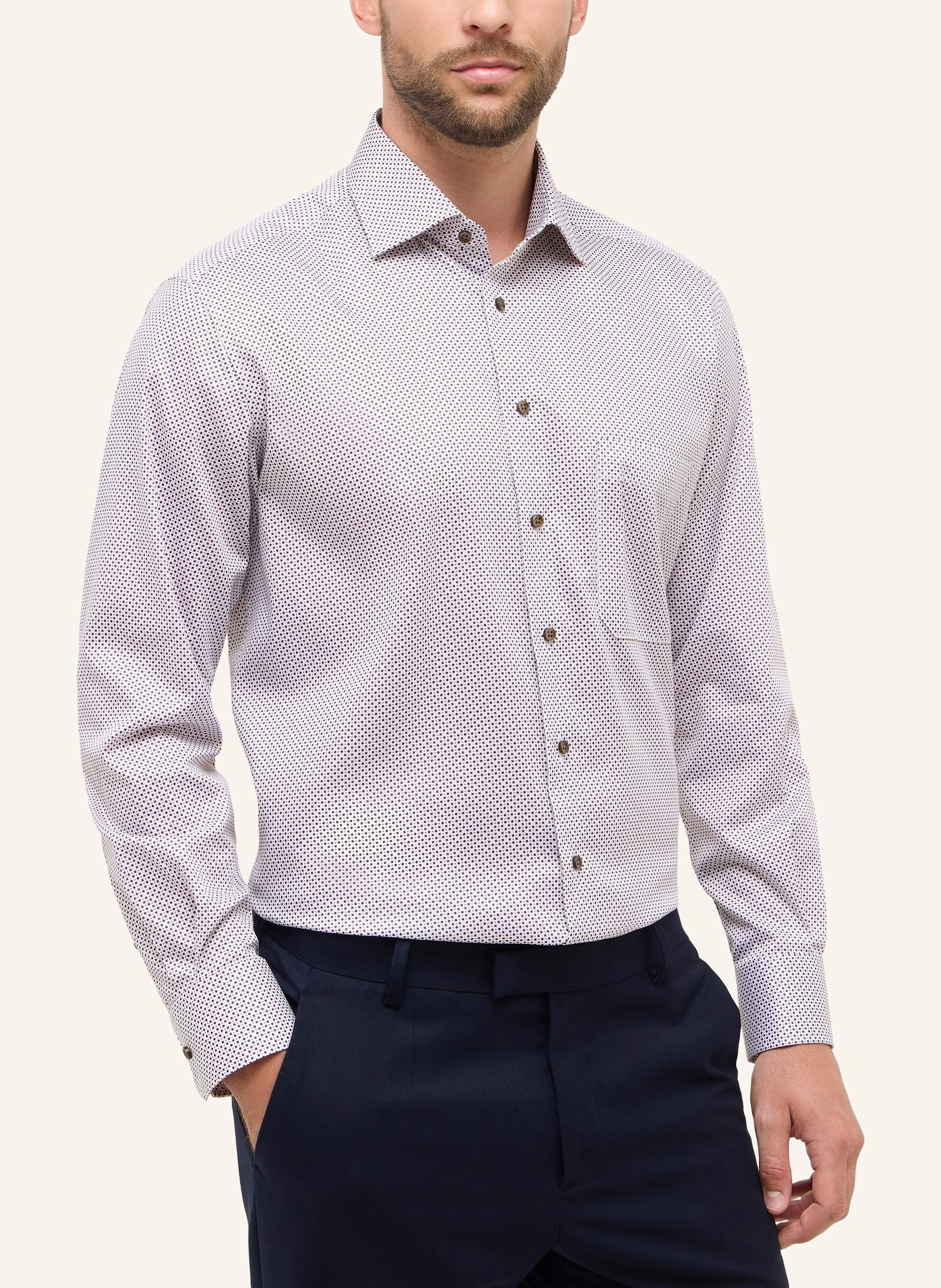 Thumbnail - Eterna Hemd Comfort Fit braun