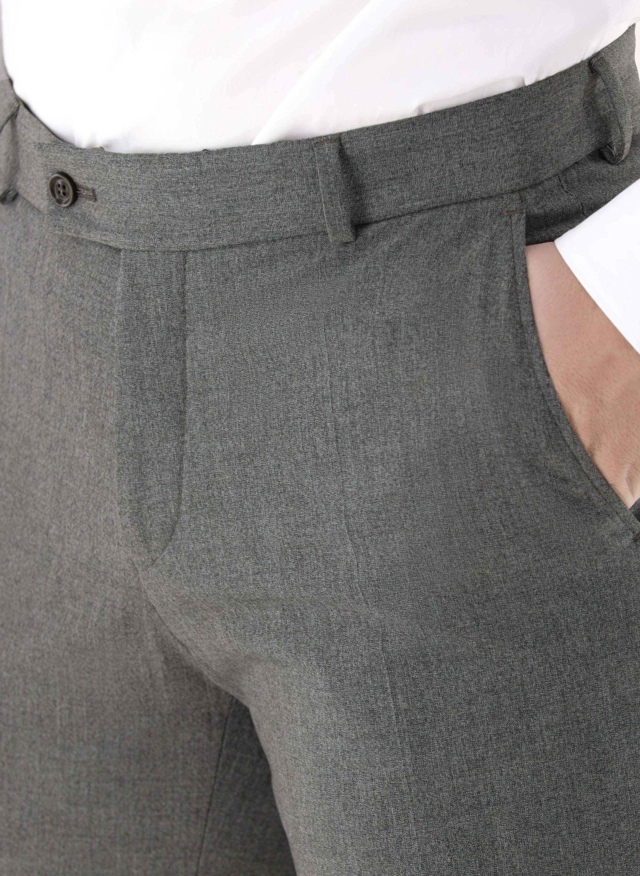 Thumbnail - Cg - Club Of Gents Hose Cg Cole Slim Fit braun