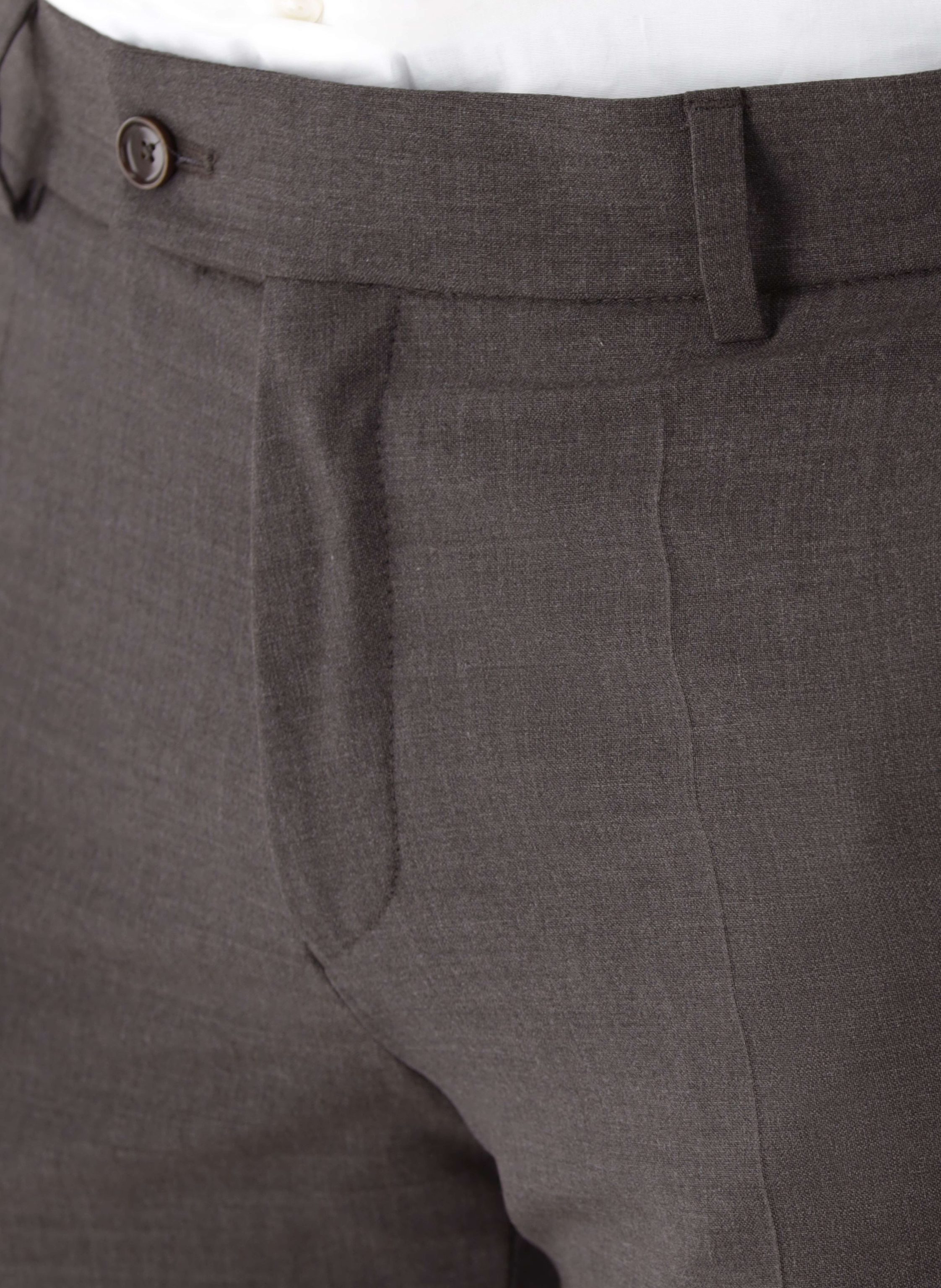 Thumbnail - Cg - Club Of Gents Hose Cg Paco Slim Fit braun