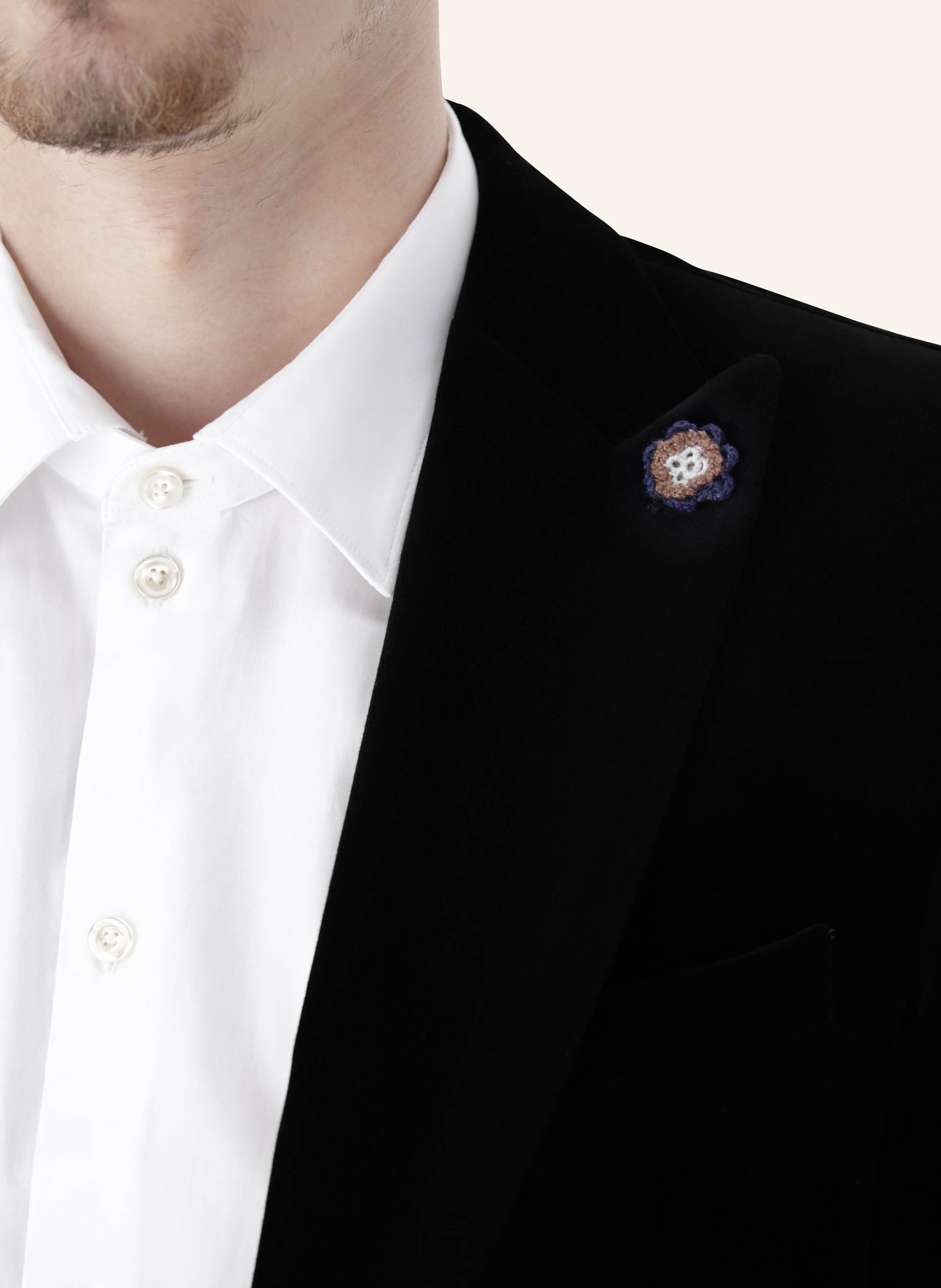 Thumbnail - Cg - Club Of Gents Sakko Cg Prince Sv Slim Fit schwarz