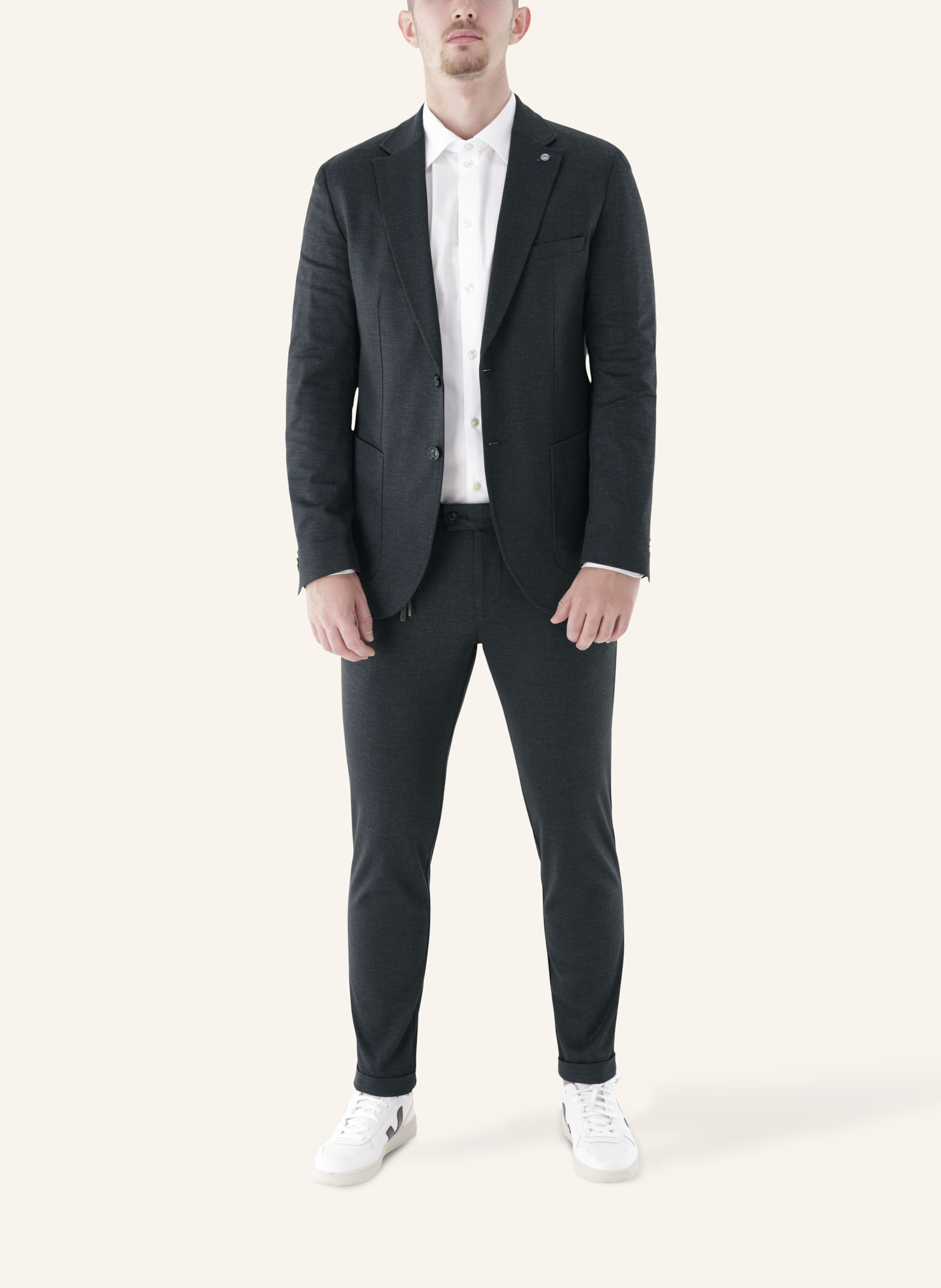 Thumbnail - Cg - Club Of Gents Hose Cg Clow-J Grs Slim Fit blau