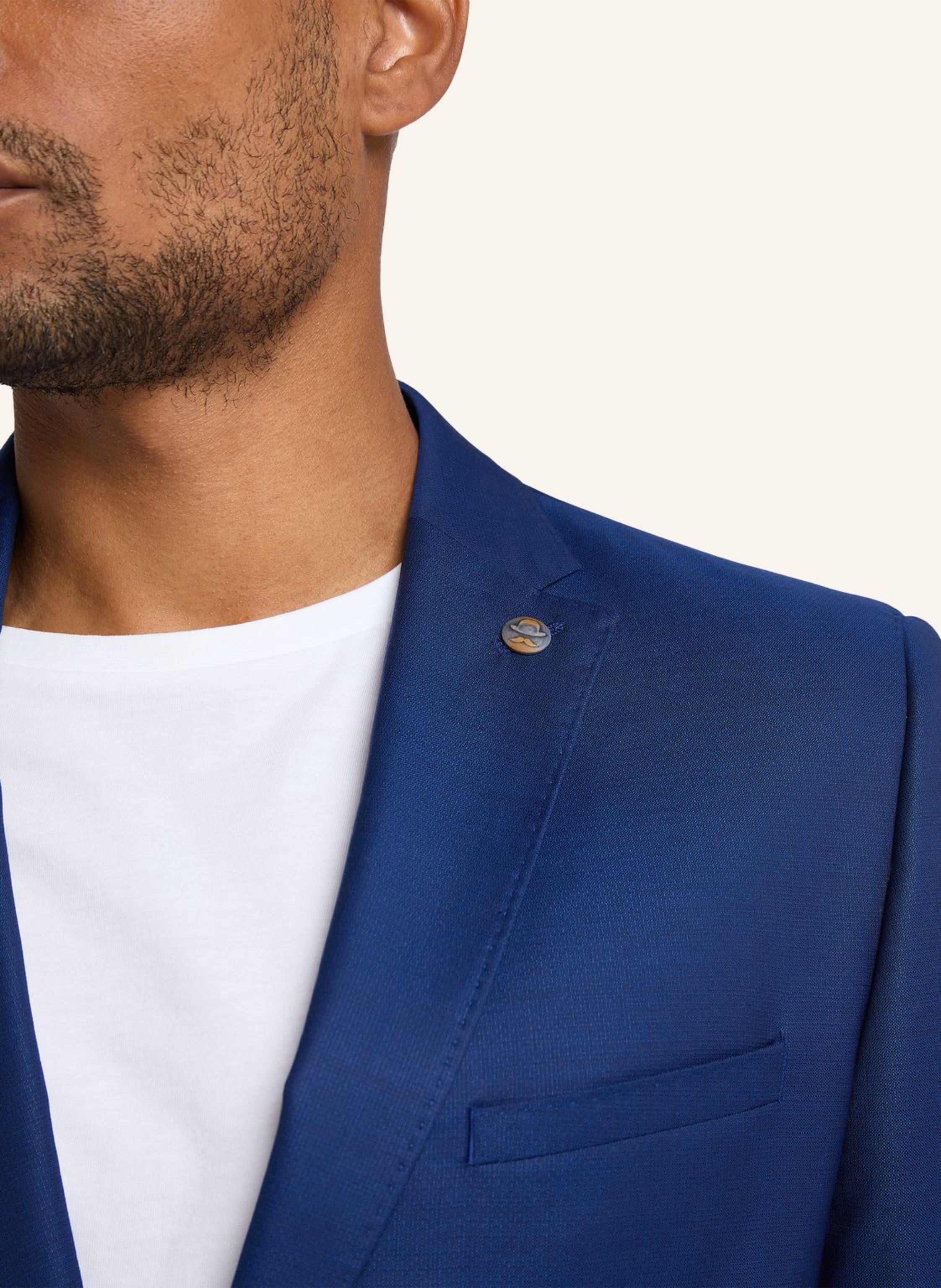 Thumbnail - Cg - Club Of Gents Sakko Cg Camden-St Sv Slim Fit blau