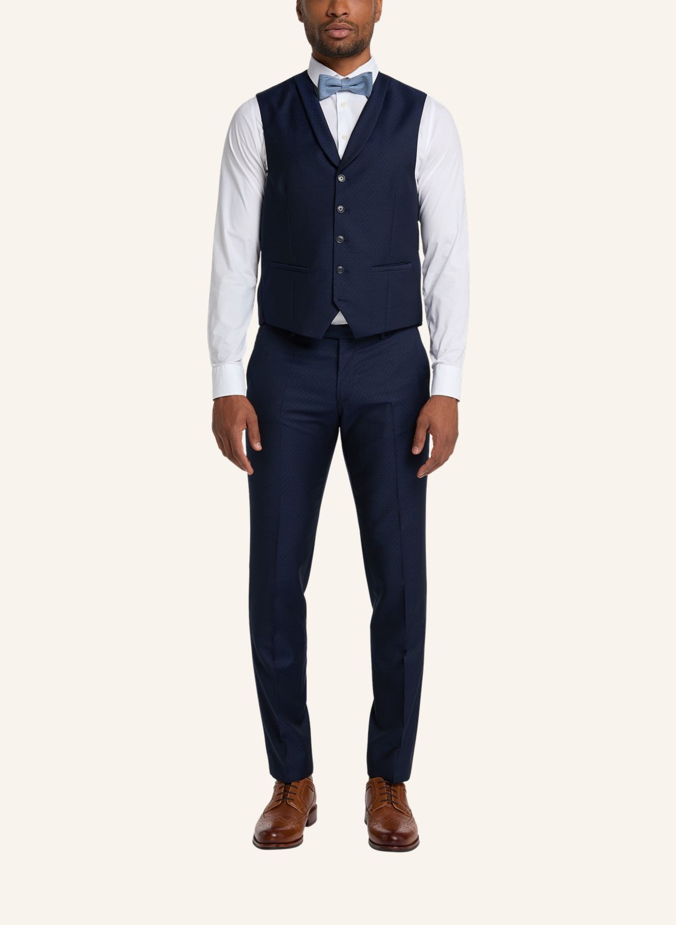Thumbnail - Cg - Club Of Gents Cg Pascal Slim Fit blau