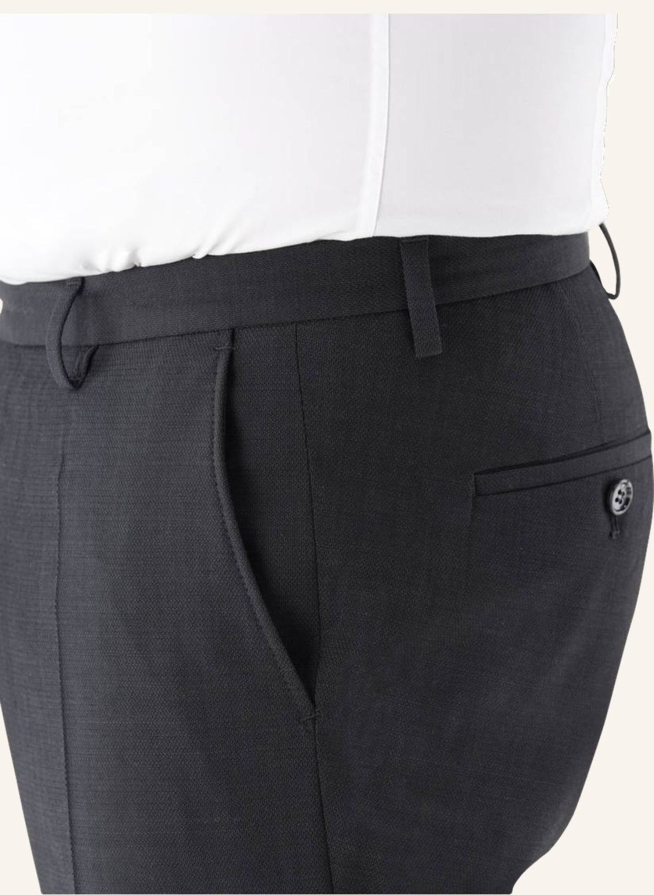 Thumbnail - Cg - Club Of Gents Hose Cg Cedric Slim Fit grau