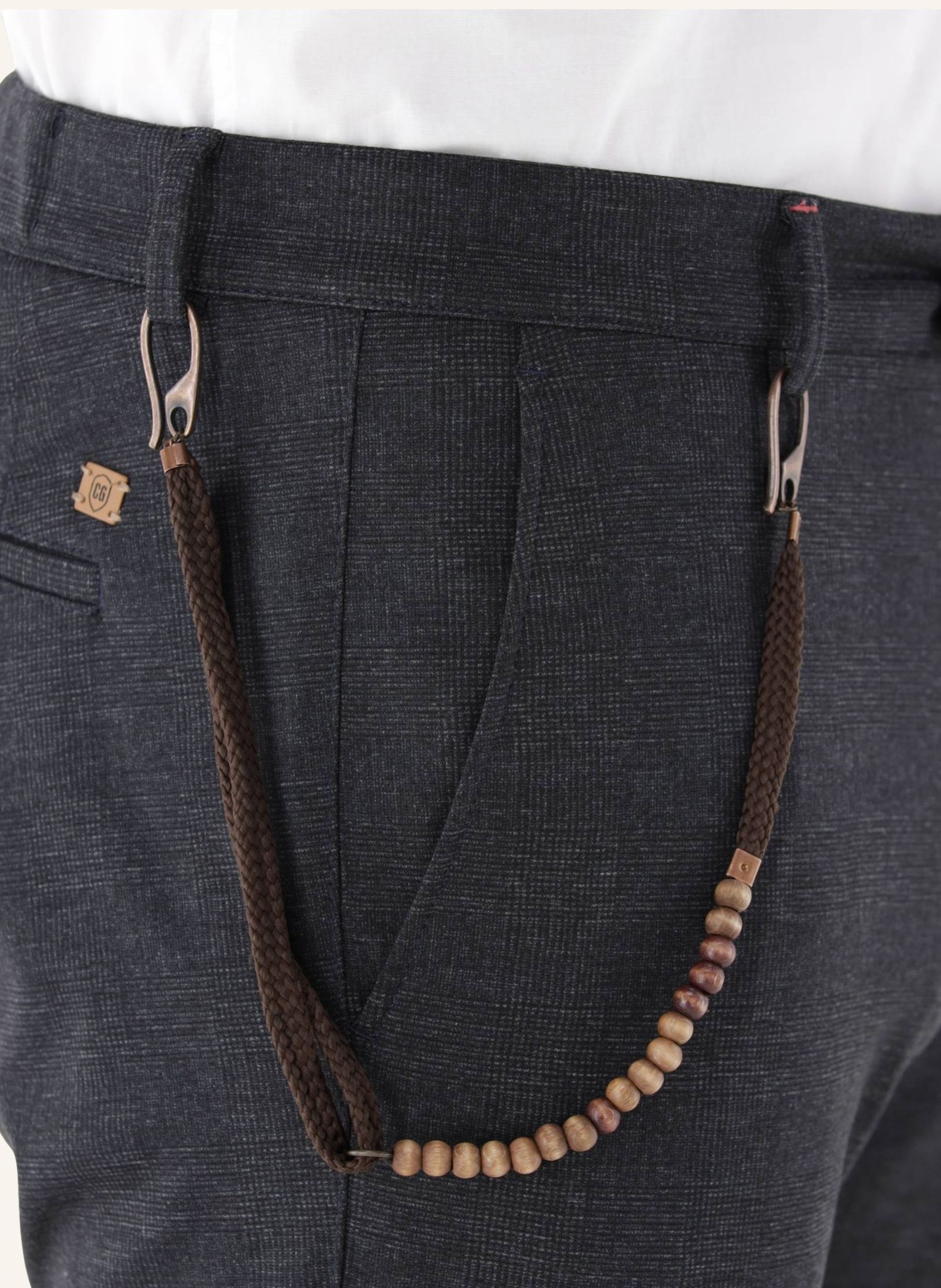 Thumbnail - Cg - Club Of Gents Hose Cg Conn Slim Fit blau