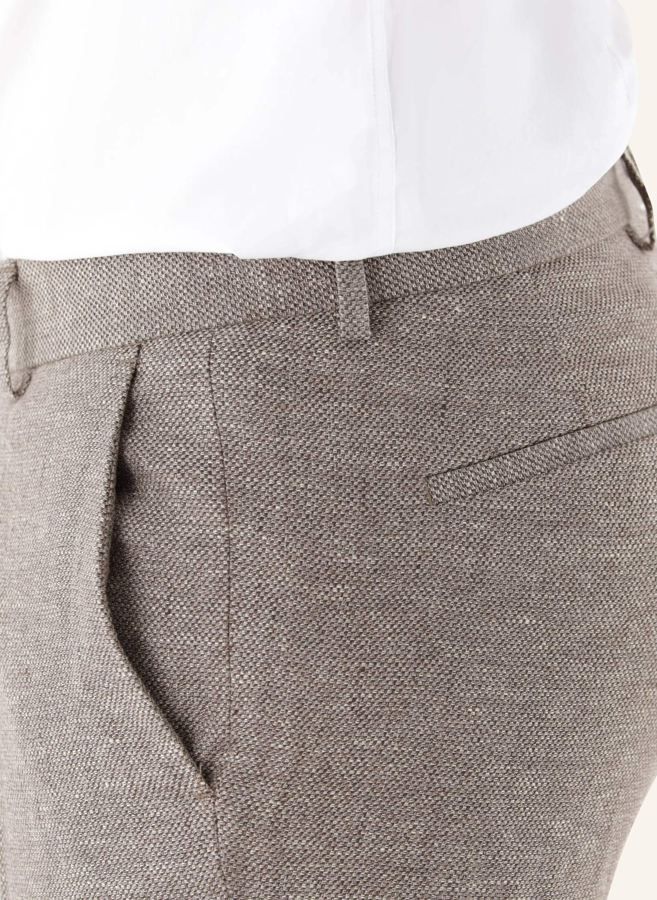 Thumbnail - Cg - Club Of Gents Aufhänger Cg Paco Slim Fit braun