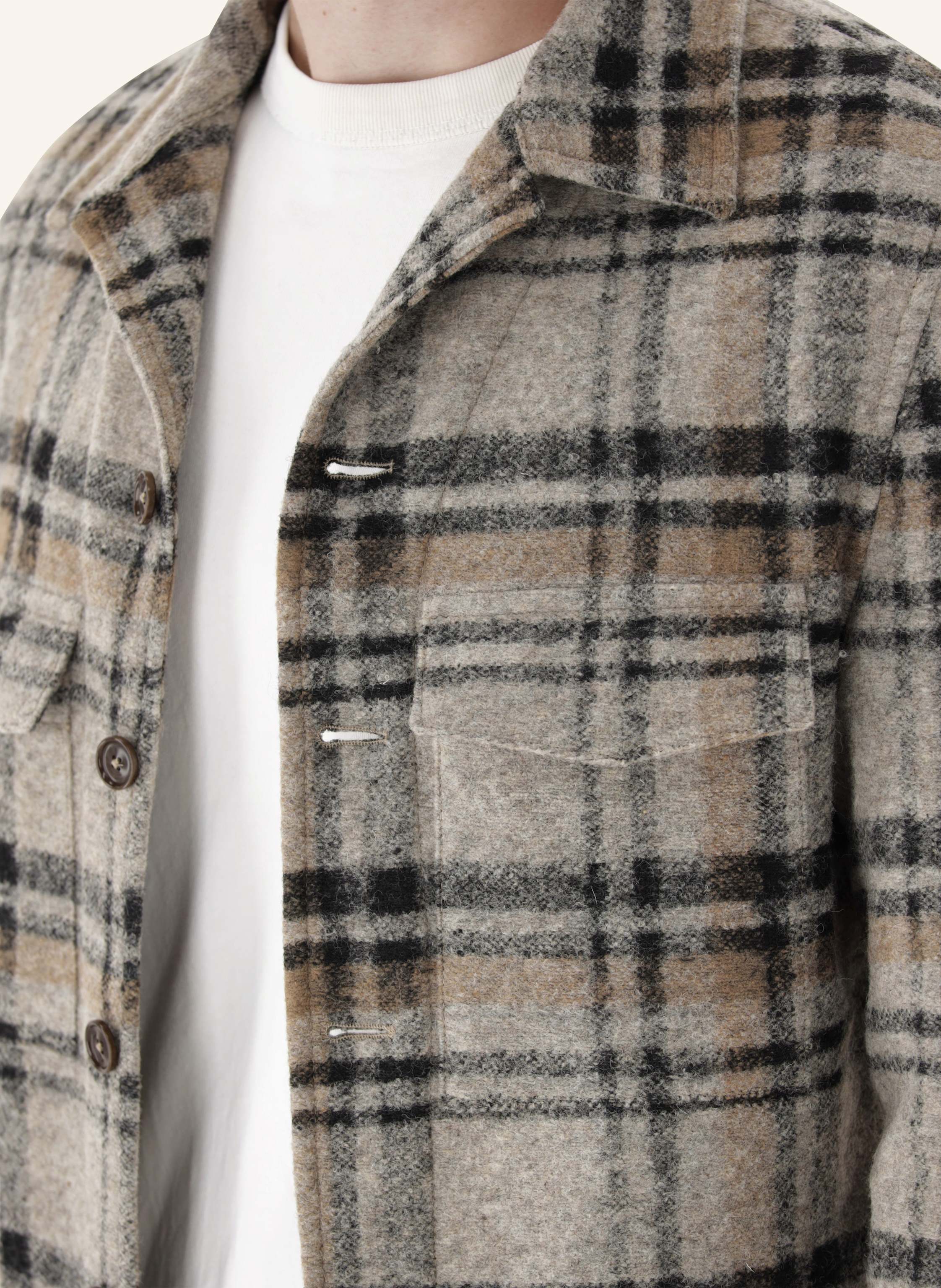 Thumbnail - Cg - Club Of Gents Sakko Cg Constantin-J Slim Fit beige