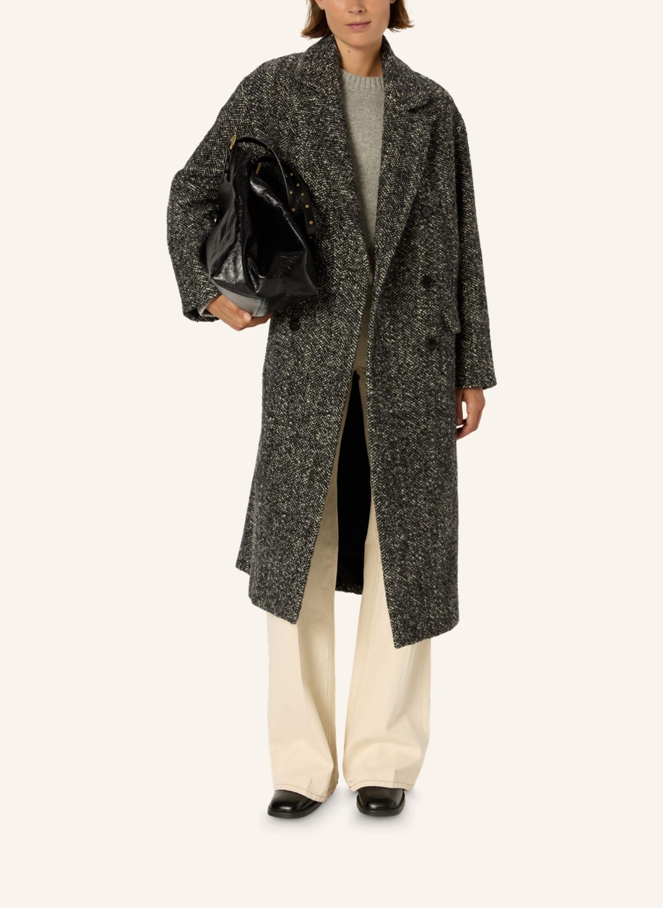 Thumbnail - Gerard Darel Mantel Moly schwarz