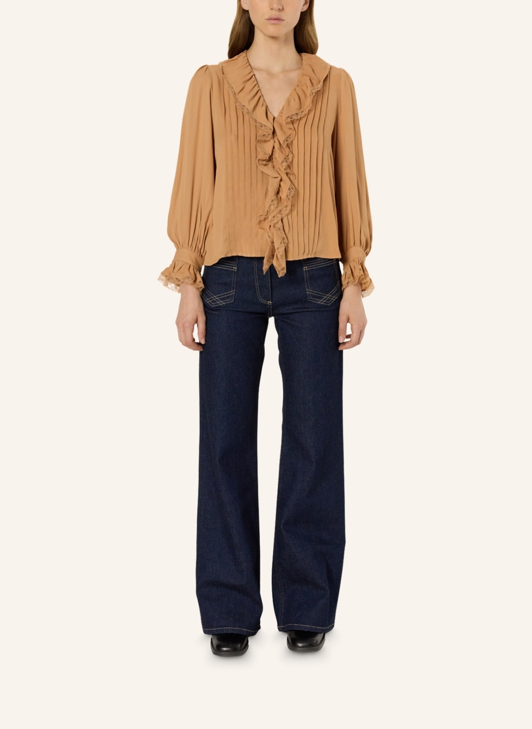 Thumbnail - Gerard Darel Bluse Annette orange