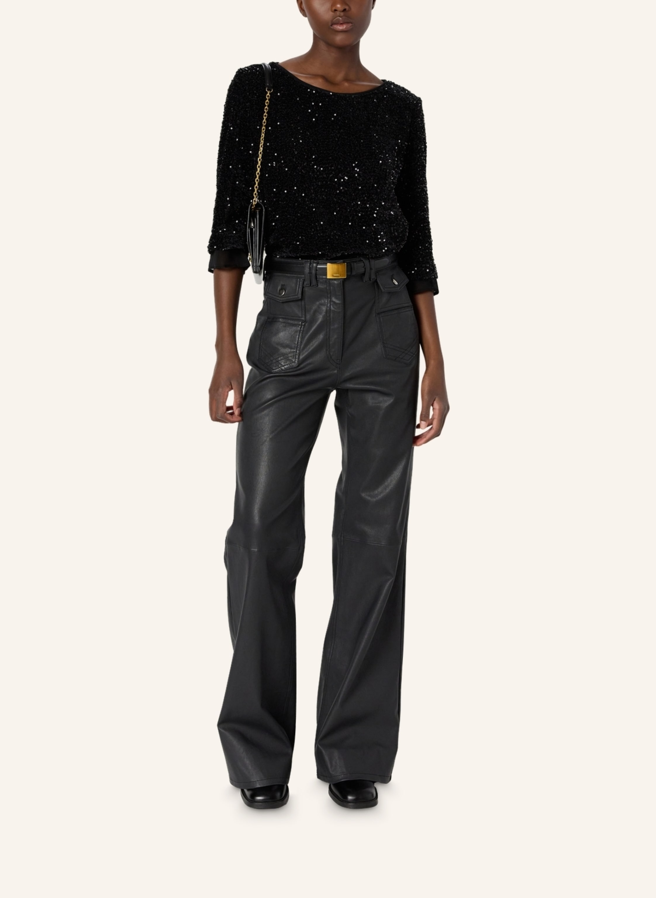 Thumbnail - Gerard Darel Top Alienor schwarz