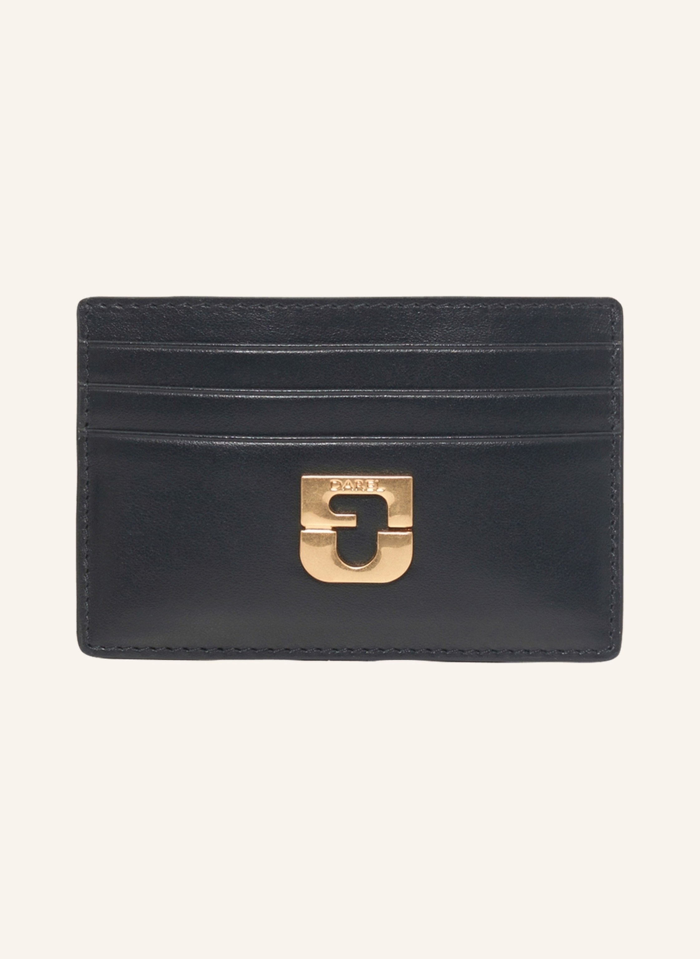 Gerard Darel Ein echtes Objekt der Begierde, das durch sein minimalistisches Design und seine klaren Linien besticht. Es vereint Praktikabilität und Raffinesse. Aus Kalbsleder gefertigt und mit den goldenen Initia in schwarz