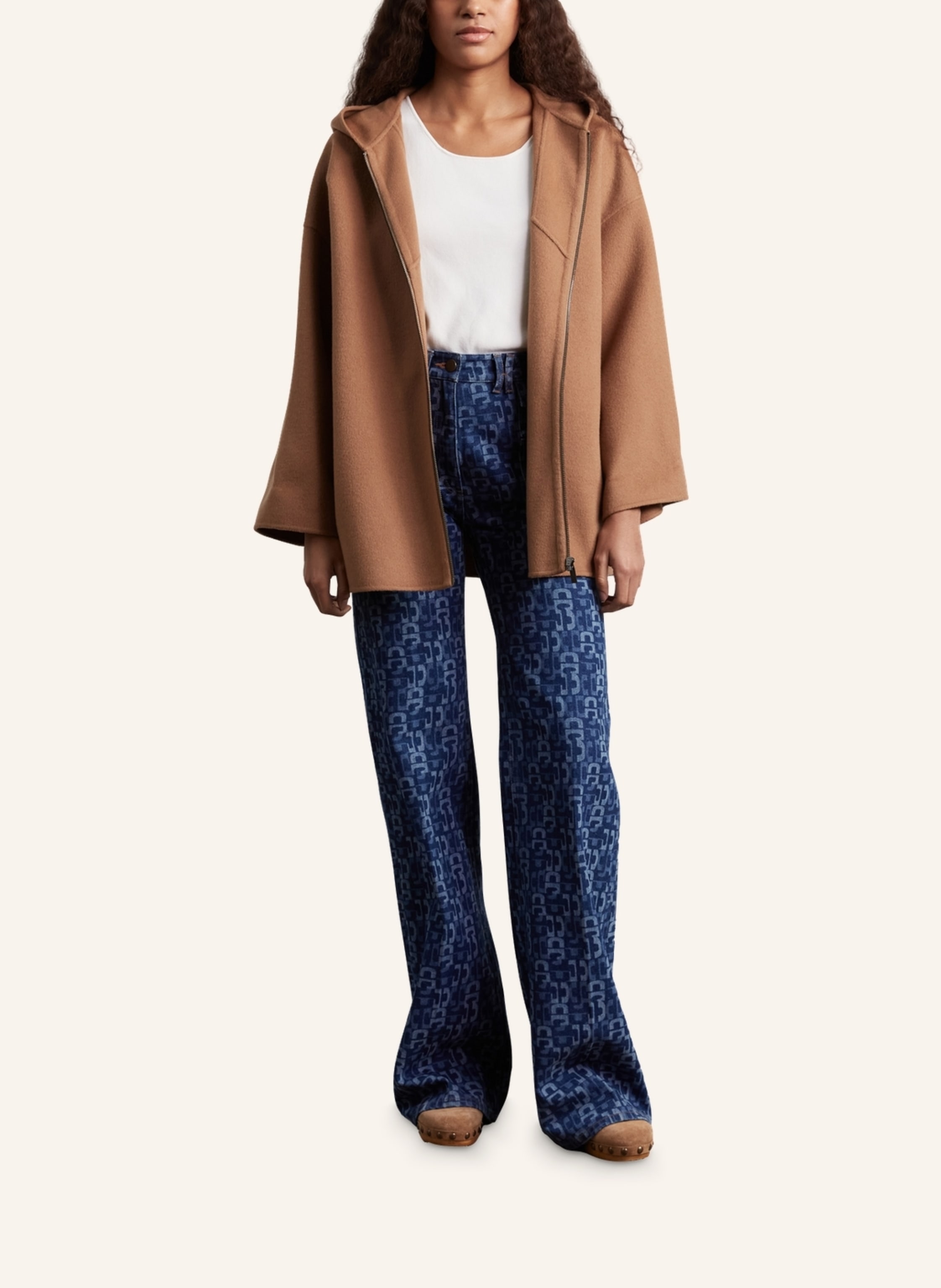 Thumbnail - Gerard Darel Mantel Sacha braun