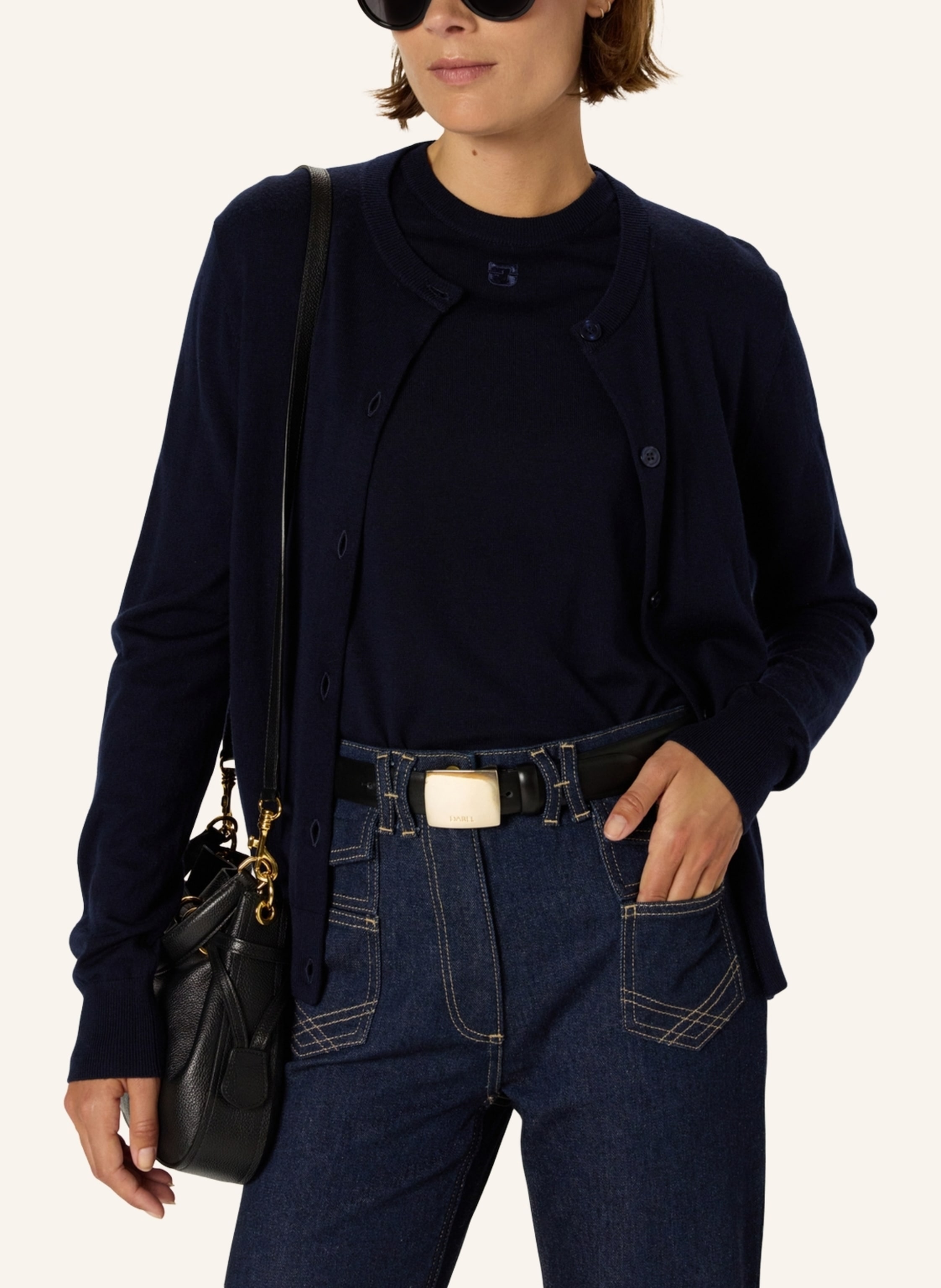 Thumbnail - Gerard Darel Strickjacken Lyane blau