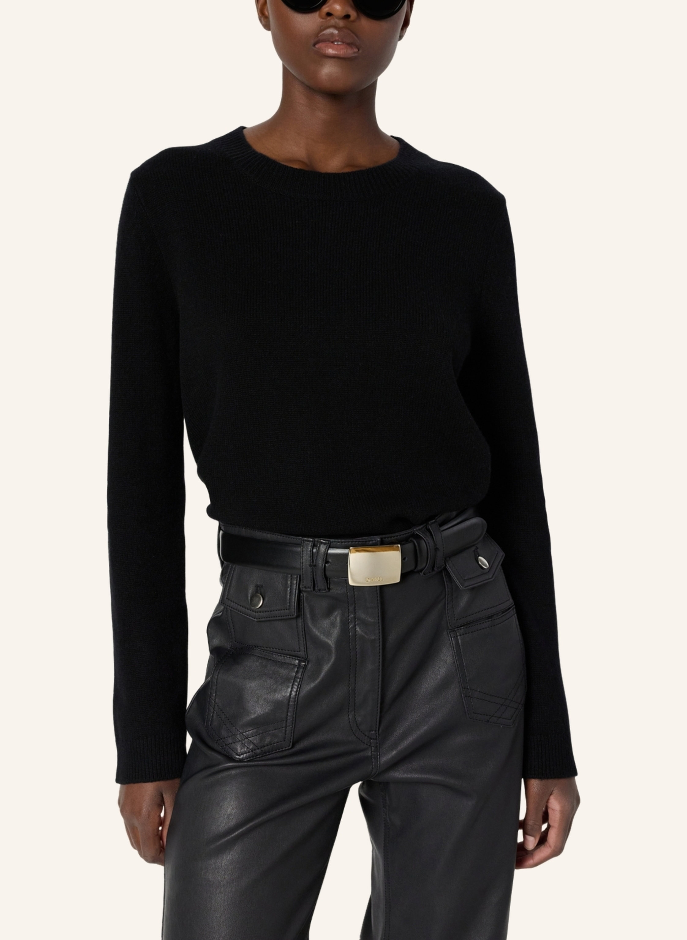 Thumbnail - Gerard Darel Pullover Emelyne schwarz