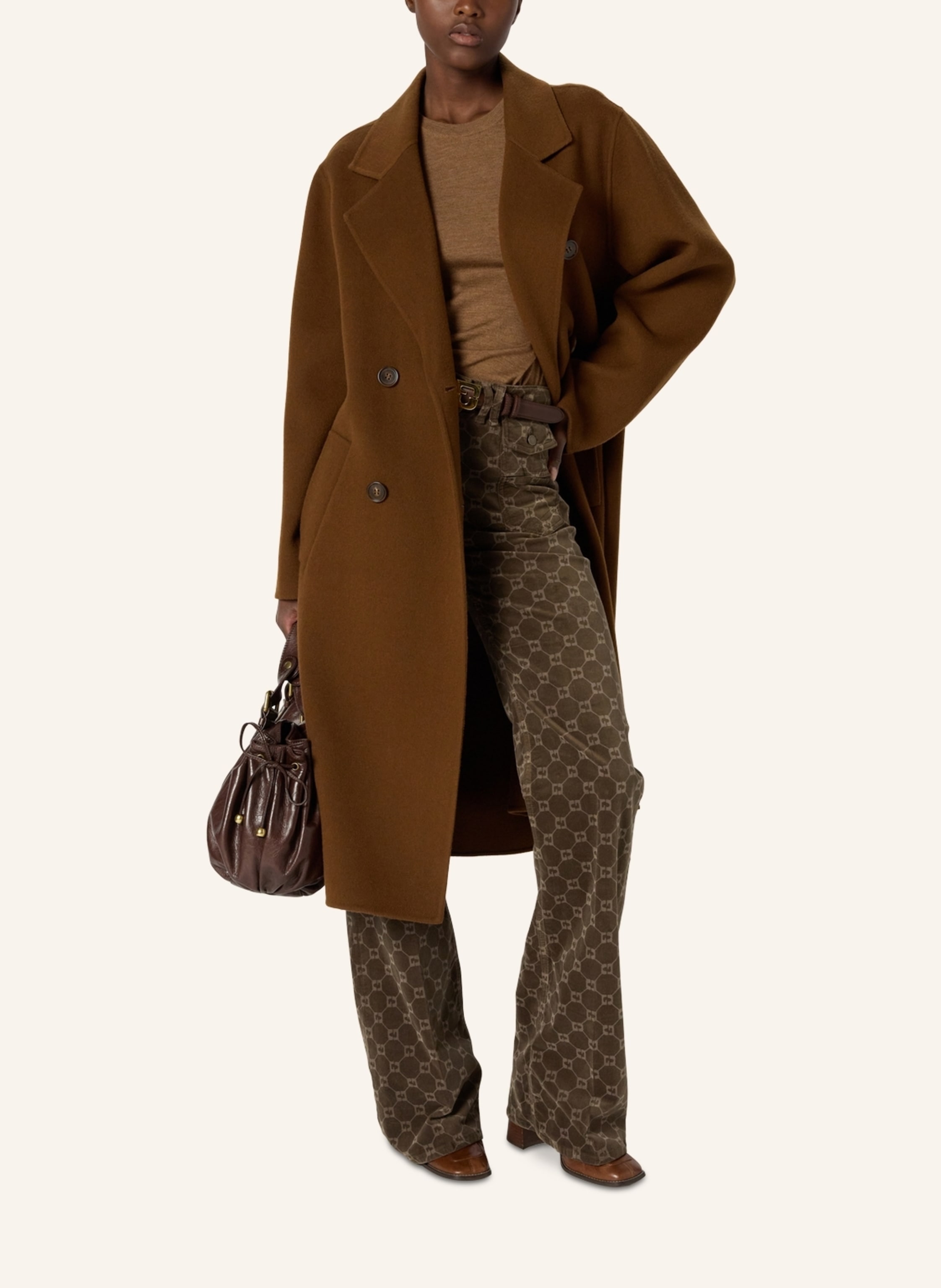 Thumbnail - Gerard Darel Mantel Milena braun