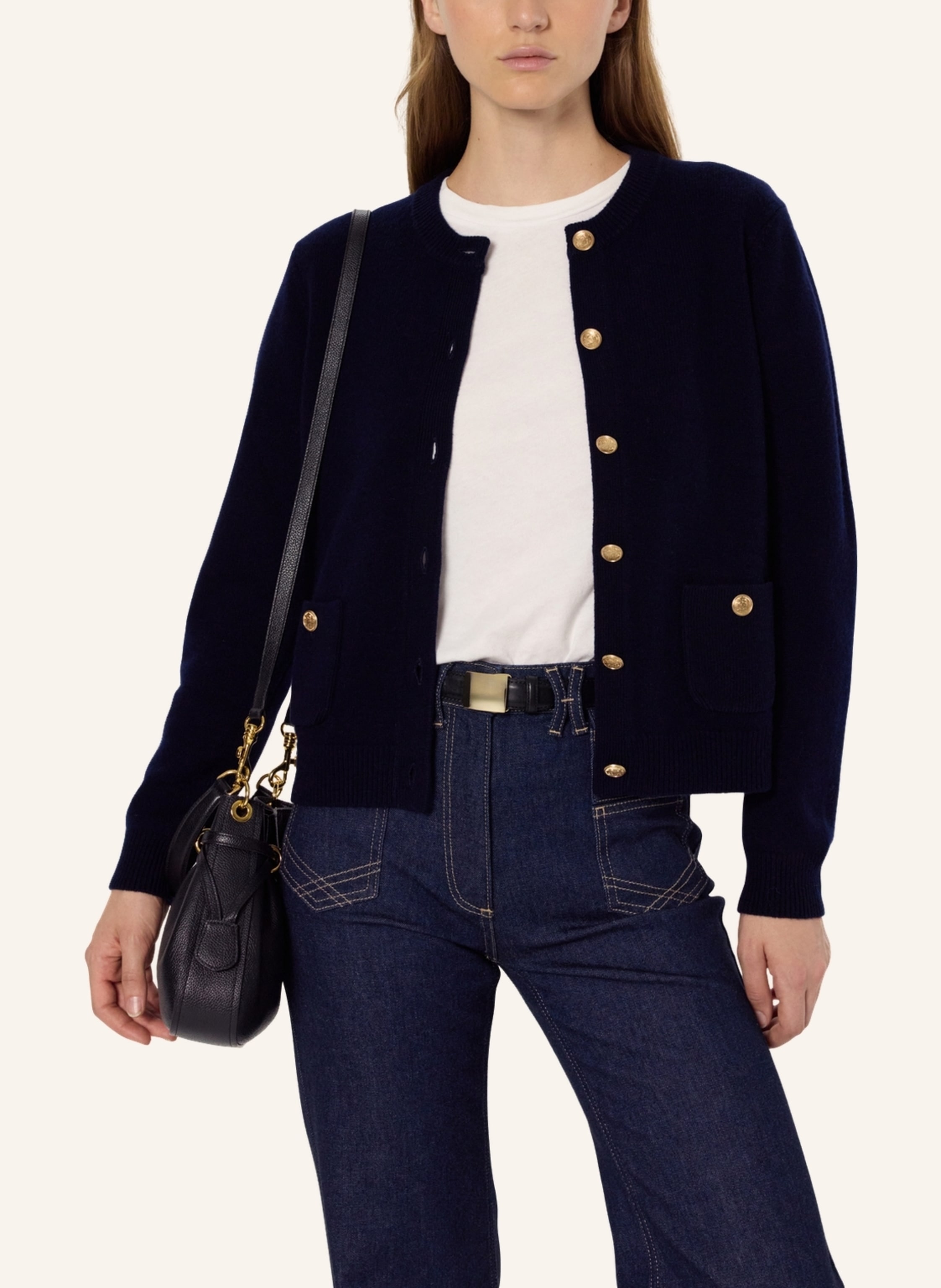 Thumbnail - Gerard Darel Strickjacke Eloise blau