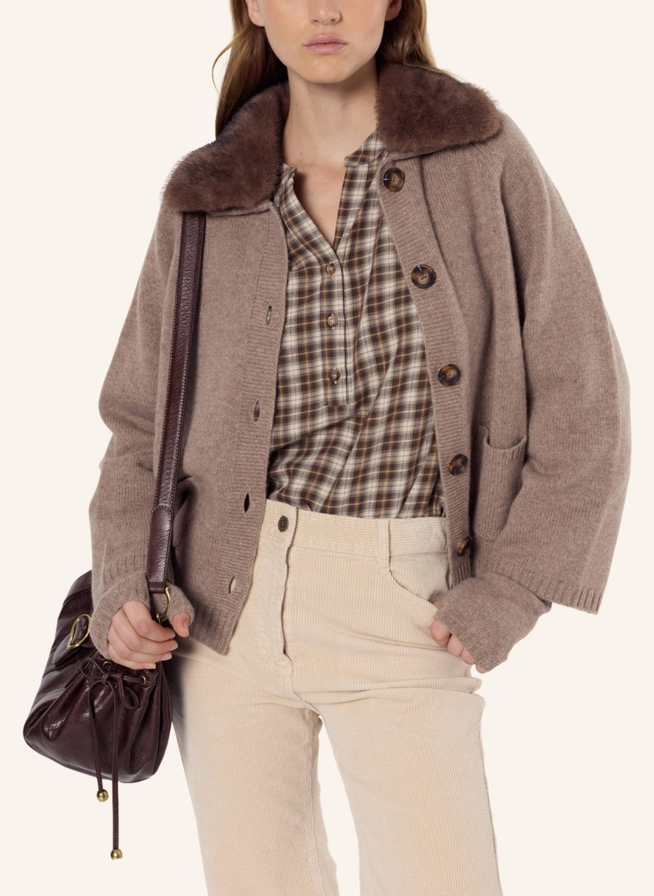 Thumbnail - Gerard Darel Strickjacke Elena beige