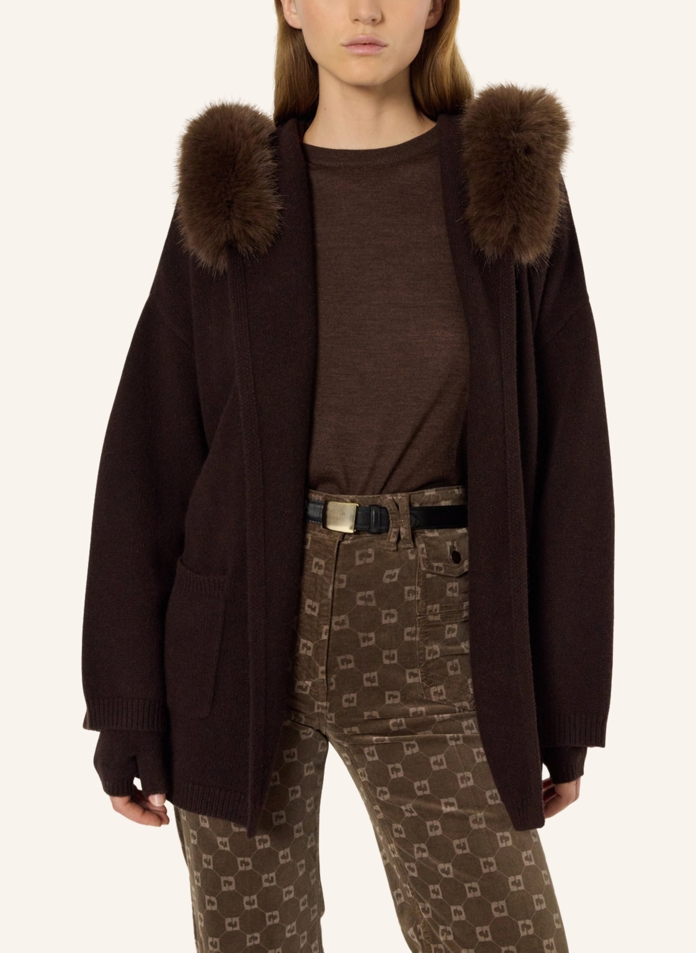 Thumbnail - Gerard Darel Strickjacke Elo braun