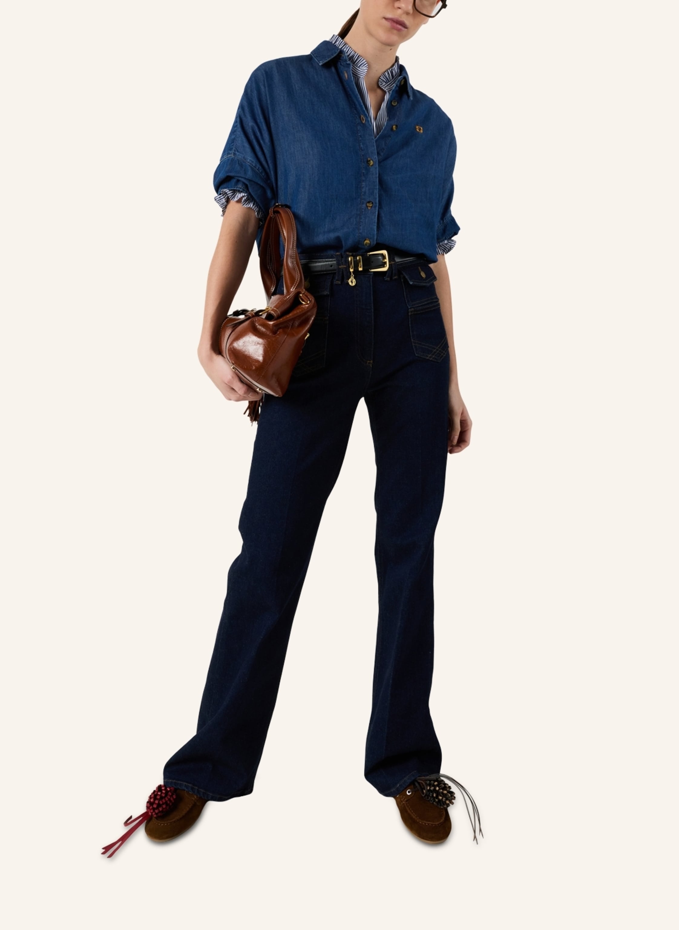 Thumbnail - Gerard Darel Bluse Cess blau