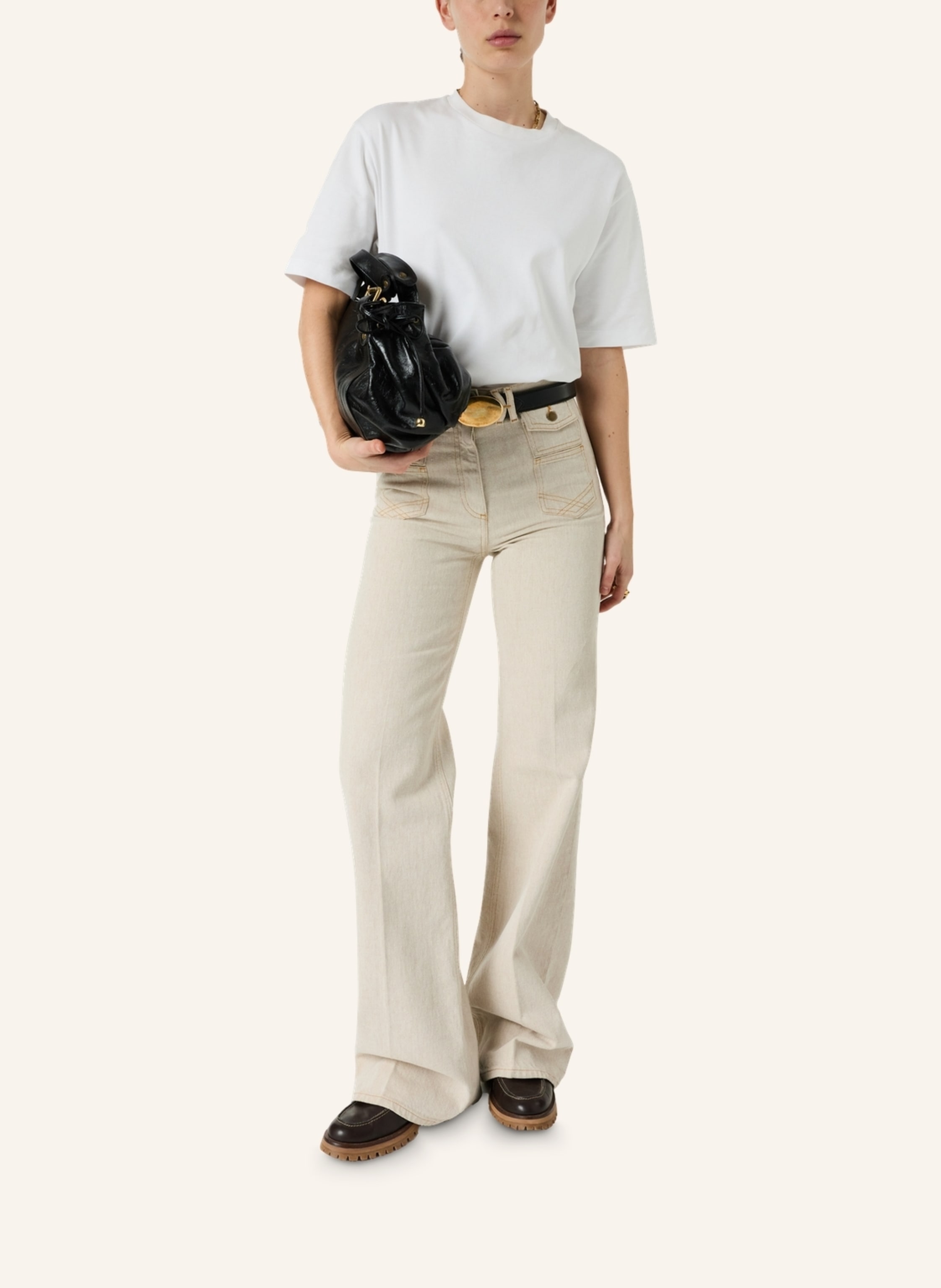 Thumbnail - Gerard Darel Jeans Anna beige