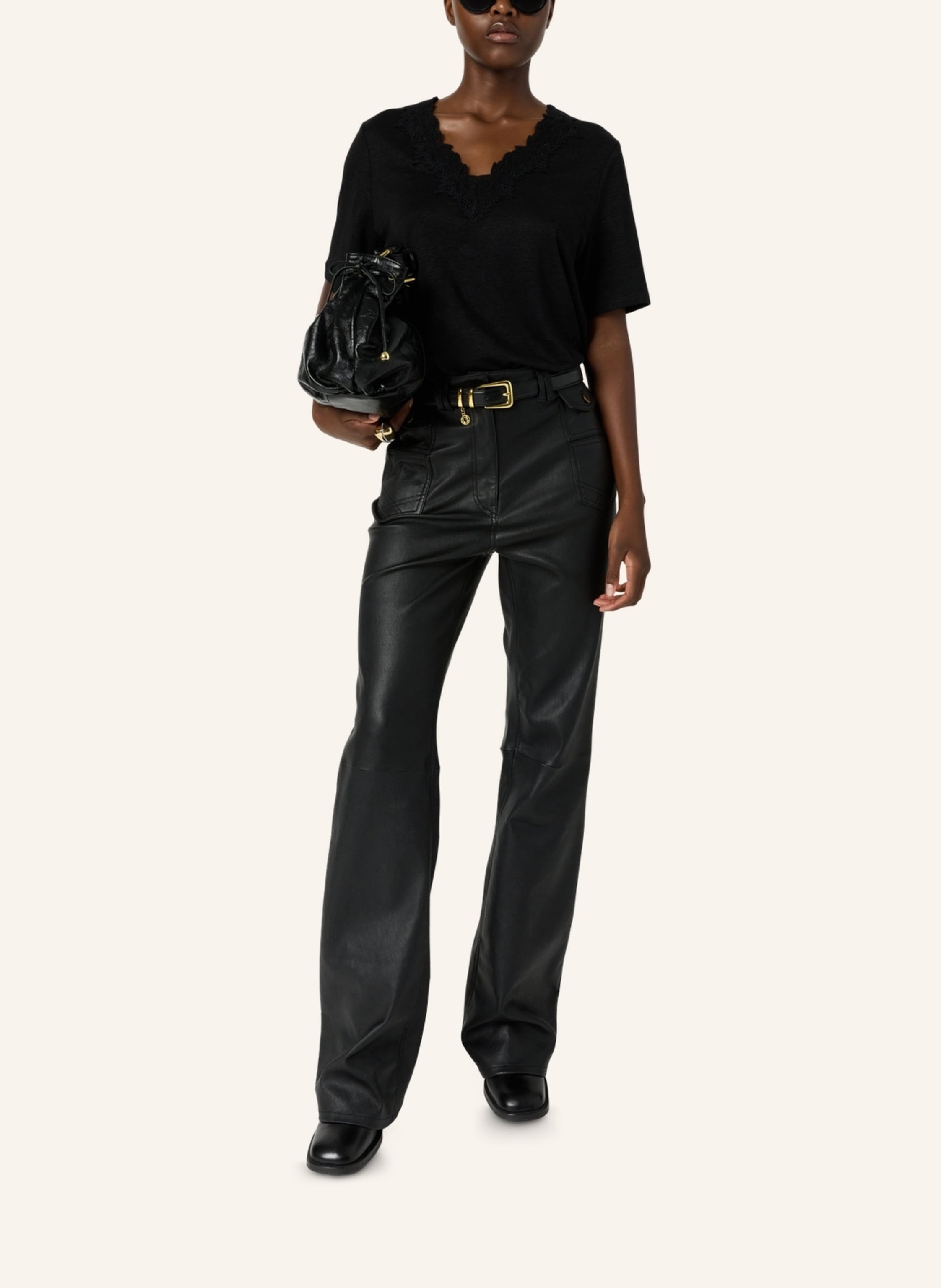 Thumbnail - Gerard Darel T-Shirt Maevanelle schwarz