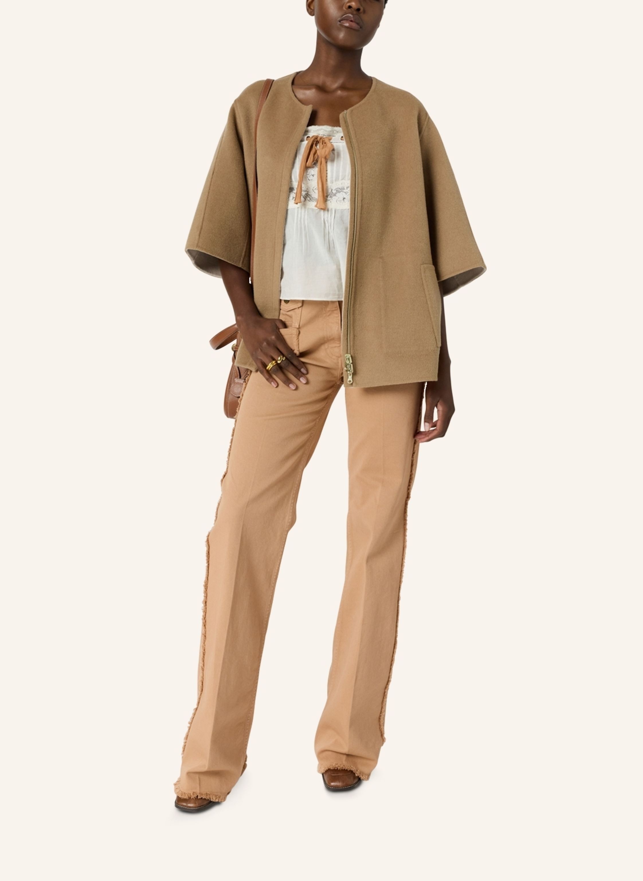 Thumbnail - Gerard Darel Mantel Prissy braun