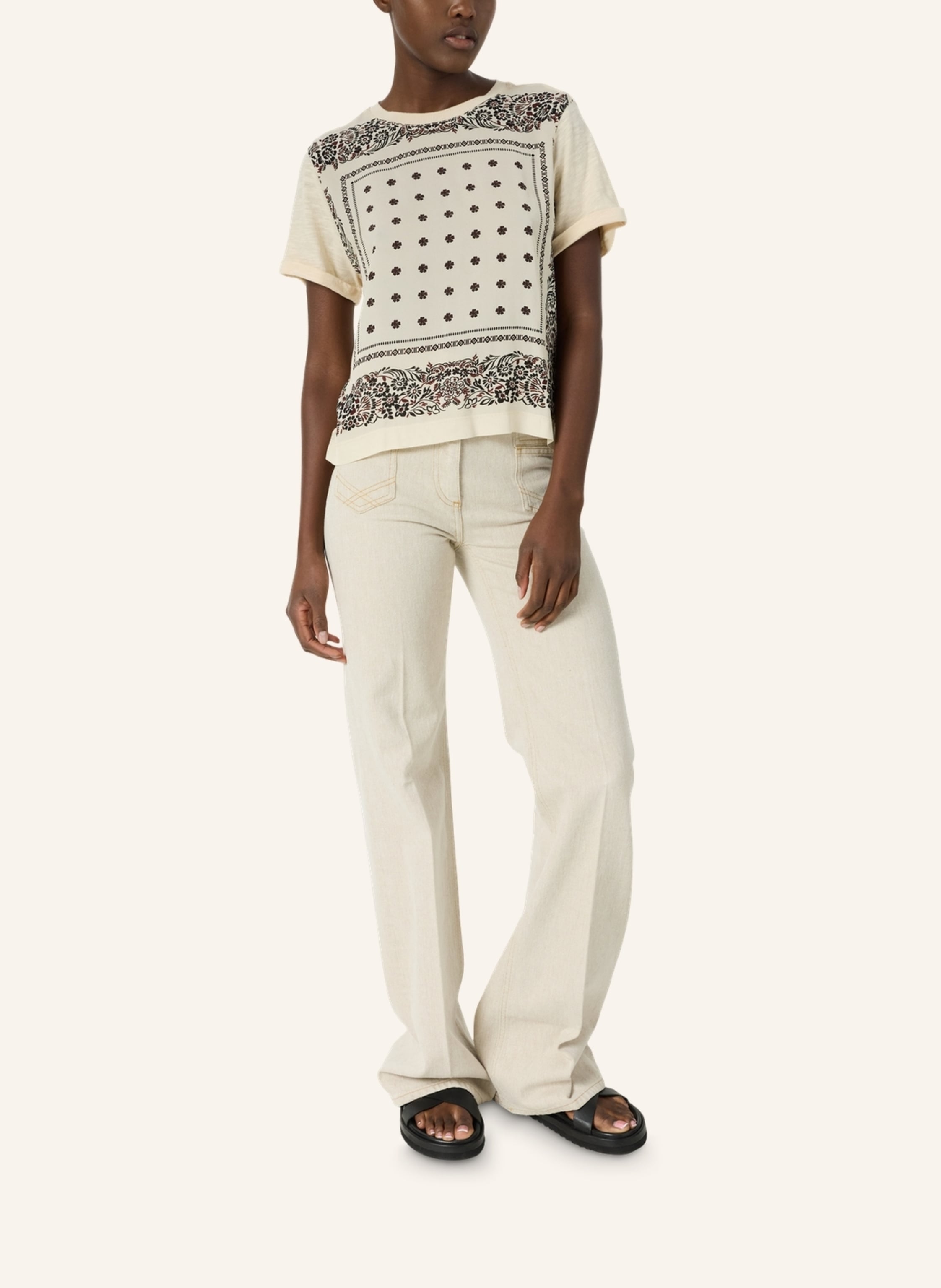 Thumbnail - Gerard Darel T-Shirt Manolia beige