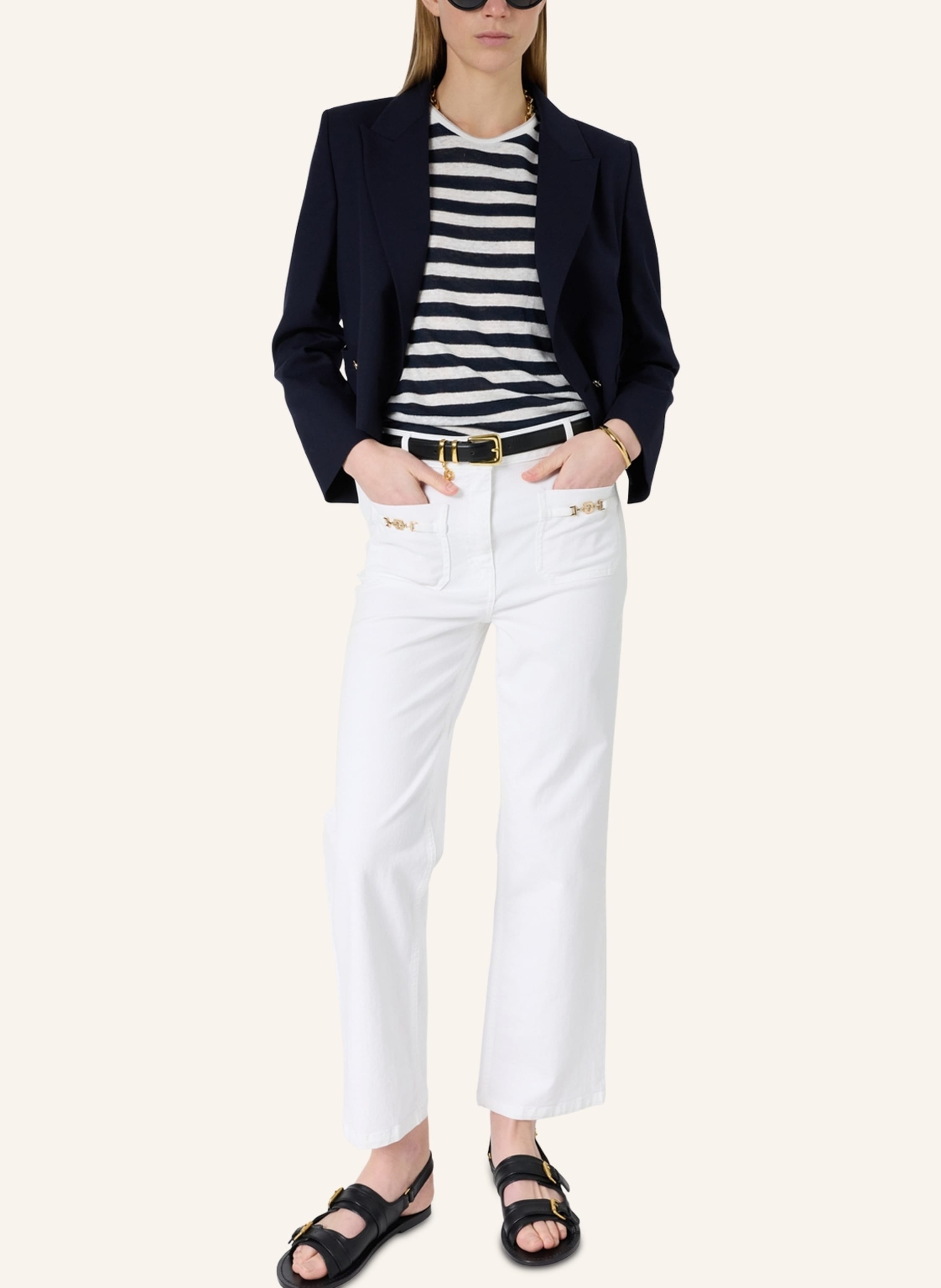 Thumbnail - Gerard Darel Jeans Allie weiss