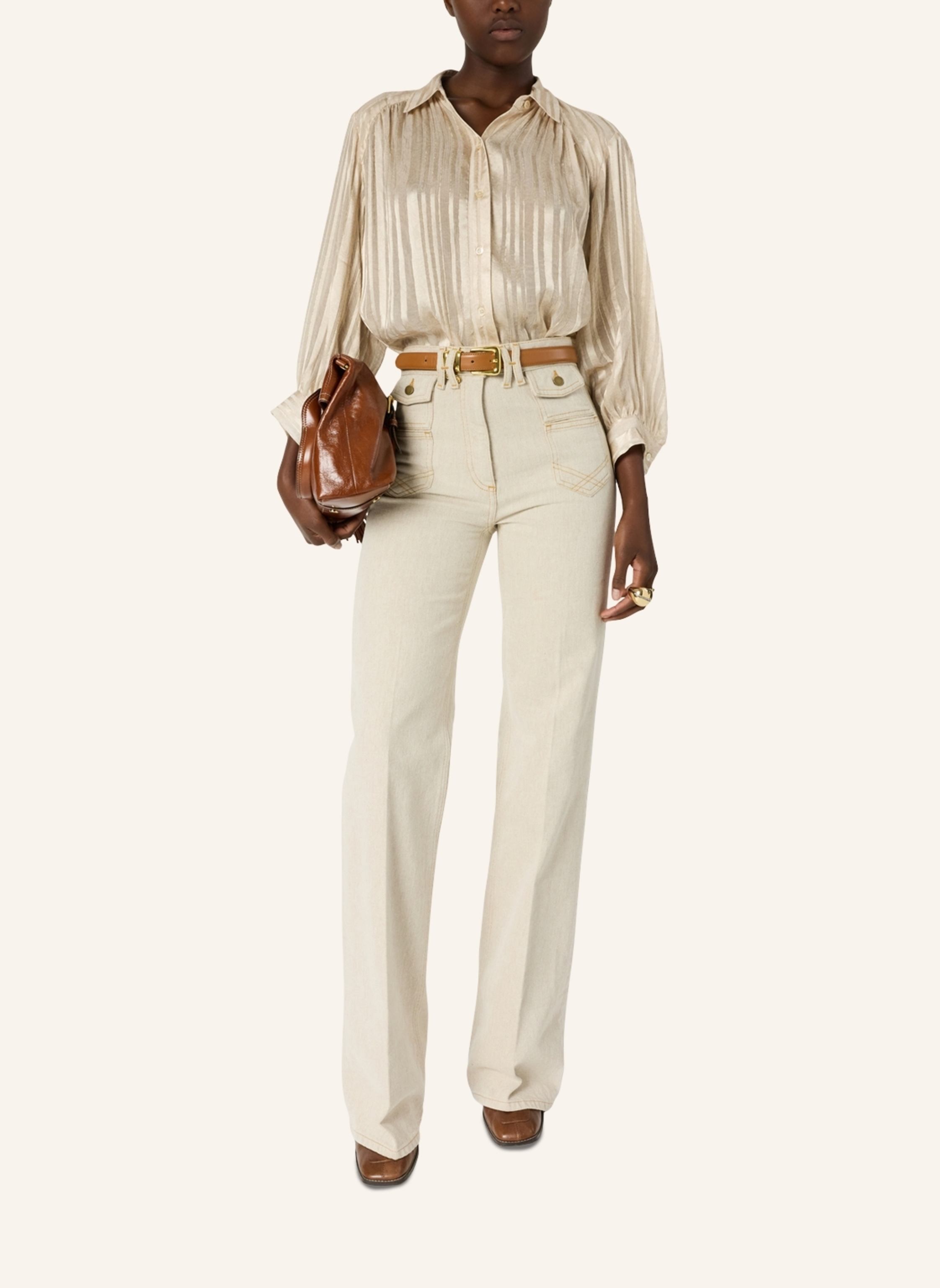 Thumbnail - Gerard Darel Bluse Crina beige