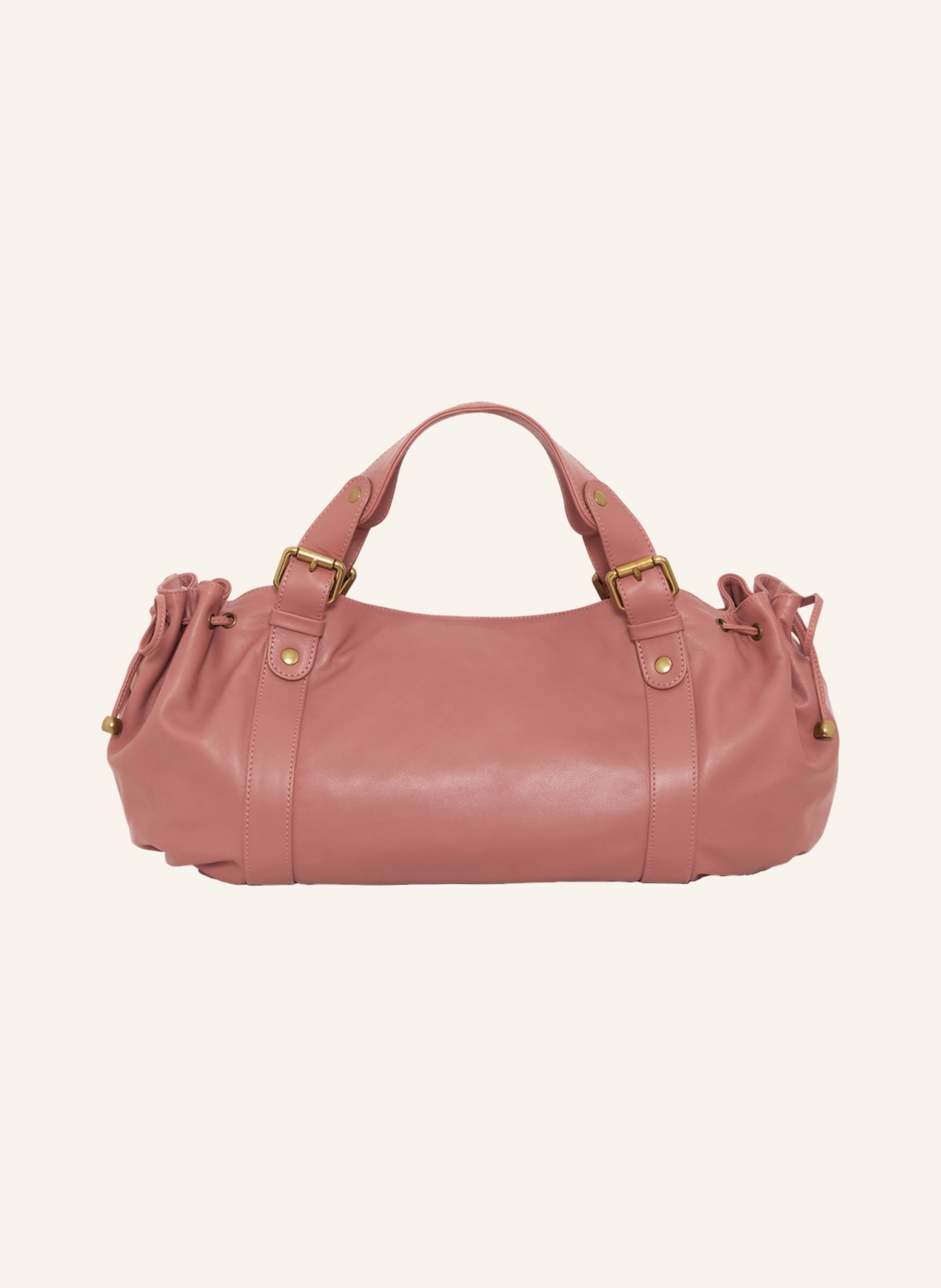 Gerard Darel Symbol der Lederwaren Darel, die Tasche 24 H steht für einen Stil, der zeitlos und natürlich-lässig ist.Ihr Leder, angenehm im Griff mit einem leicht gewachsten Finish, zeichnet sich durch seine trans in rosa