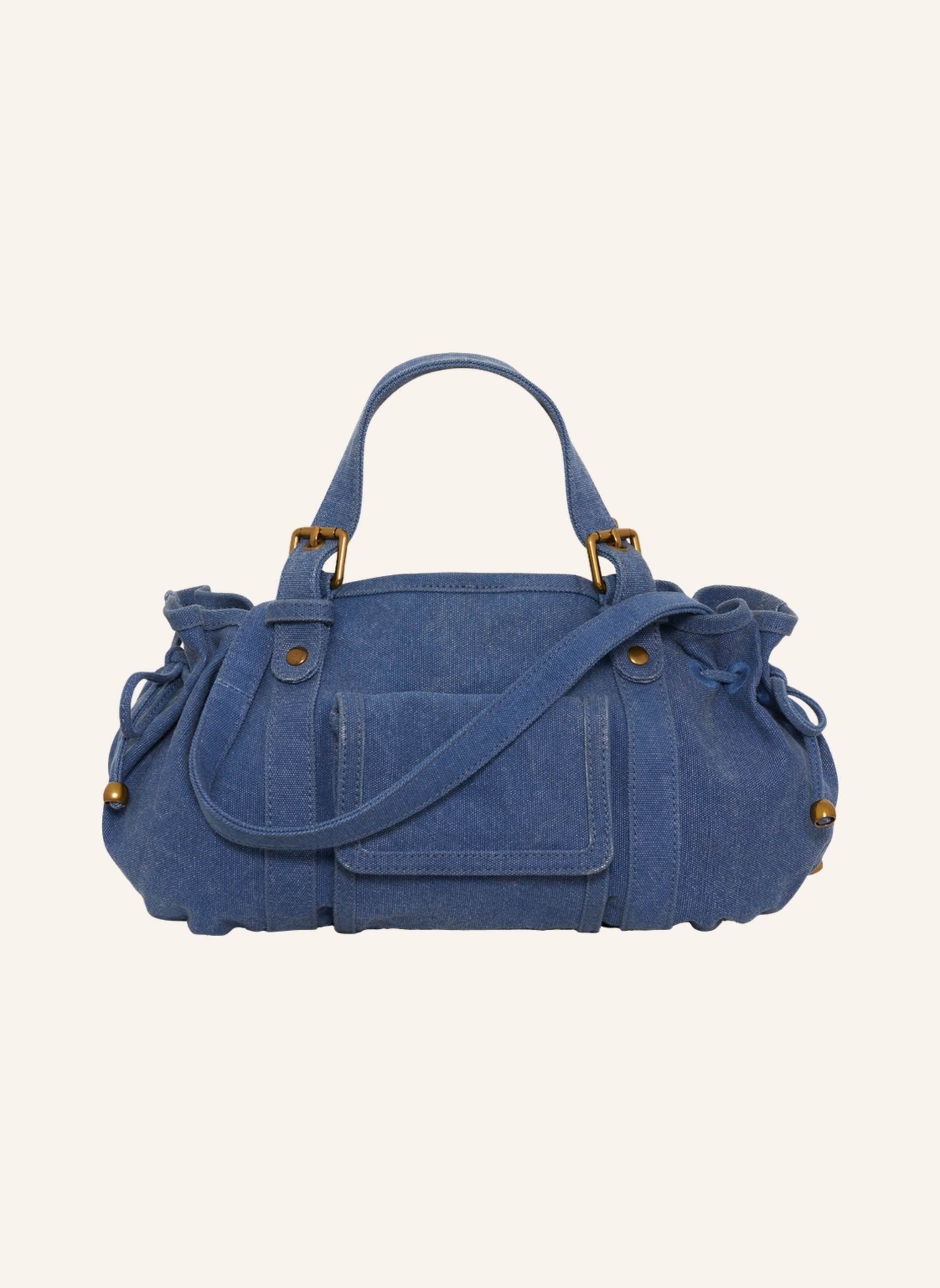 Gerard Darel Die 18 H Tasche, abgeleitet von der berühmten It-Bag 24 H, zeichnet sich durch ihre ideale Größefür den täglichen Gebrauch aus. Diese Tasche verkörpertdas perfekte Gleichgewicht zwischen Abenteurersti in blau