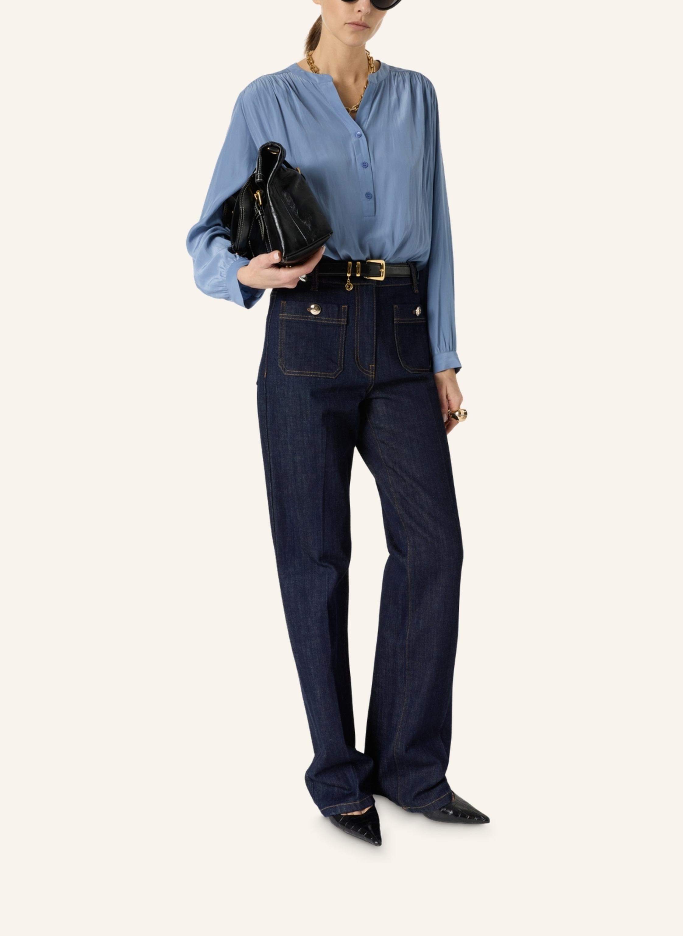 Thumbnail - Gerard Darel Bluse Cyndie blau