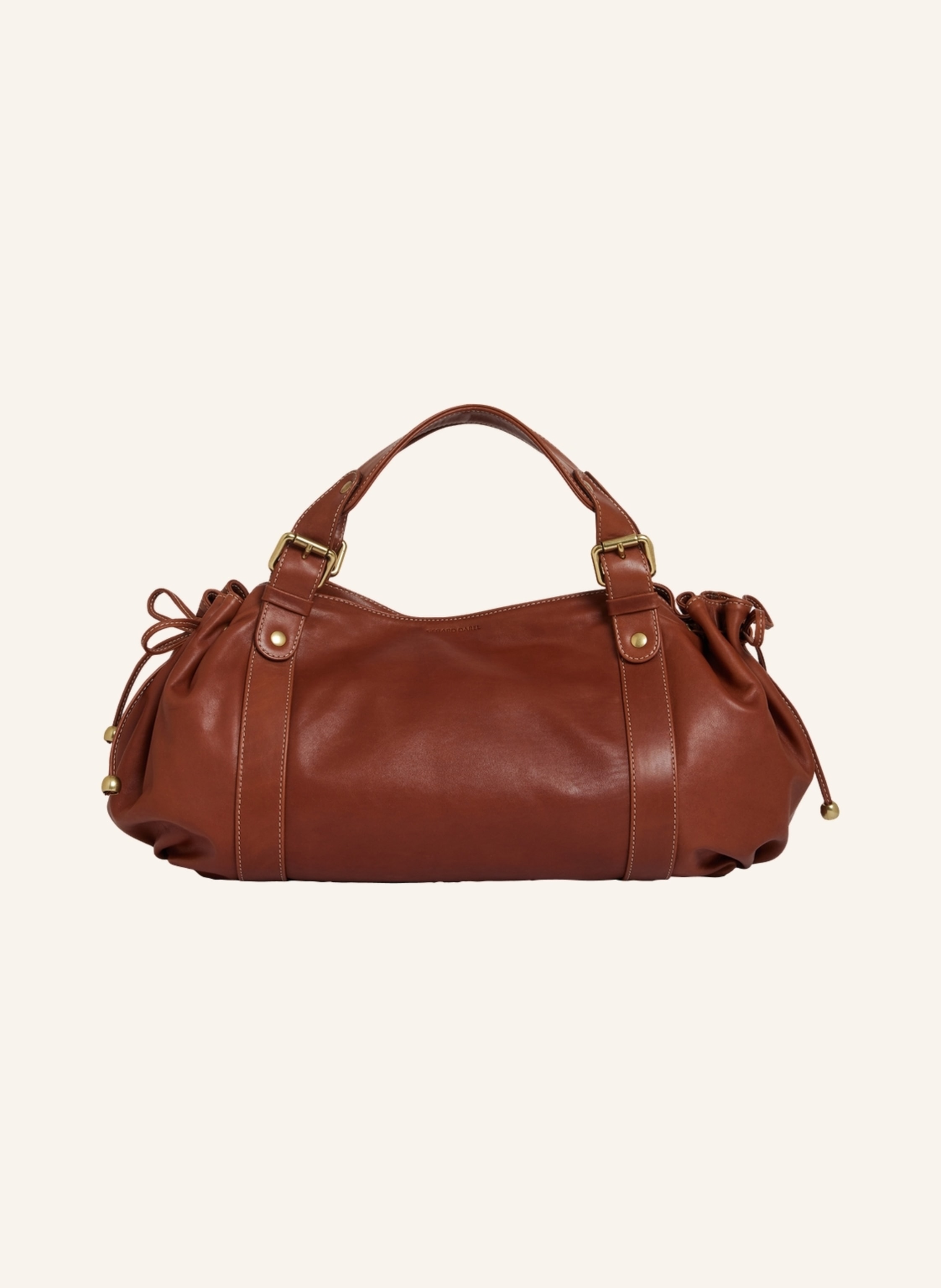 Gerard Darel 24 H ist eine ikonische Handtasche aus dem Lederwarenangebot von Darel ? zeitlos und lässig zugleich. Kombination aus einem geschmeidigen, leicht wachsartigen Gefühl und subtilen, transparenten Abschl in braun
