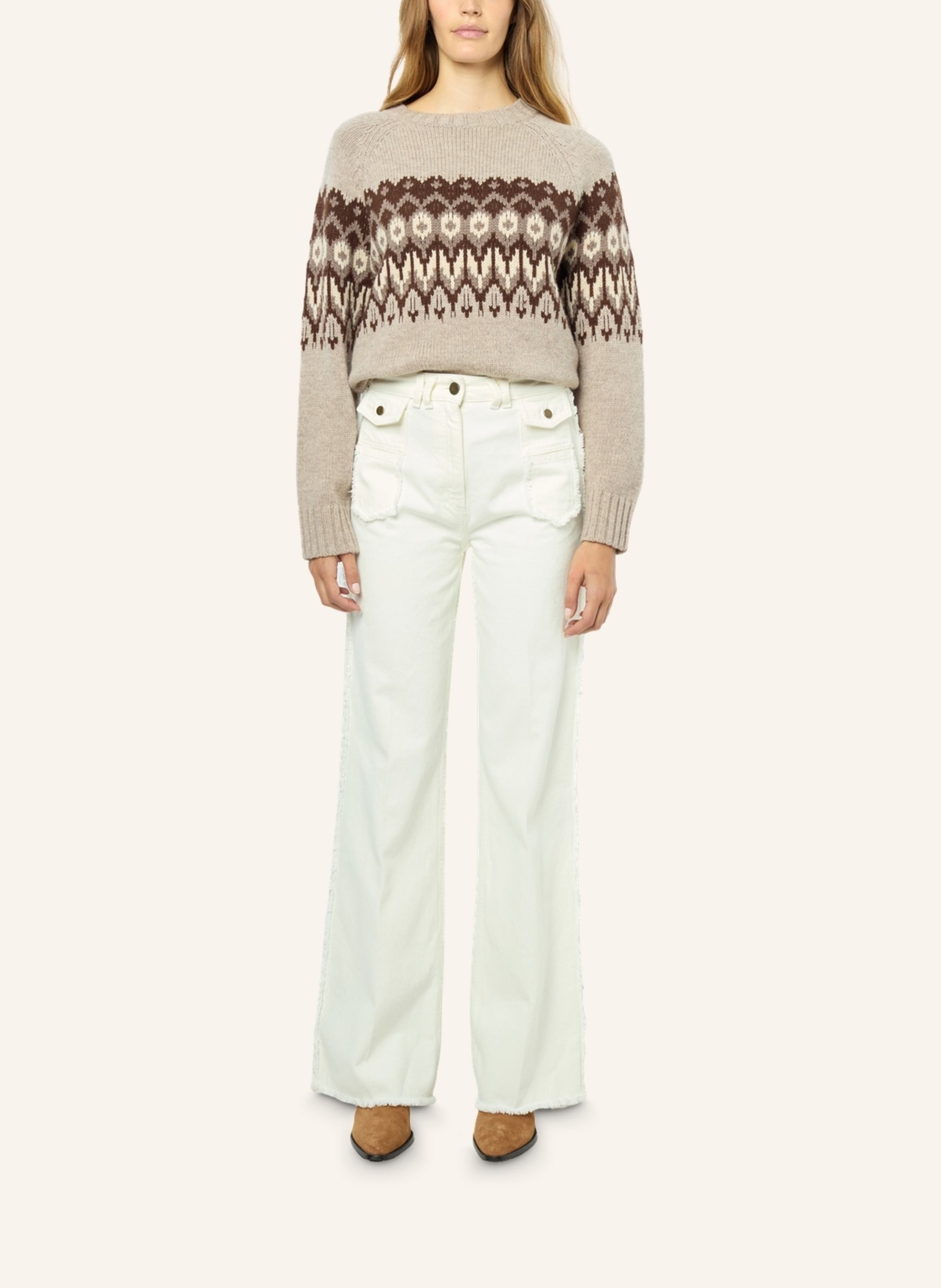 Thumbnail - Gerard Darel Jeans Anna weiss