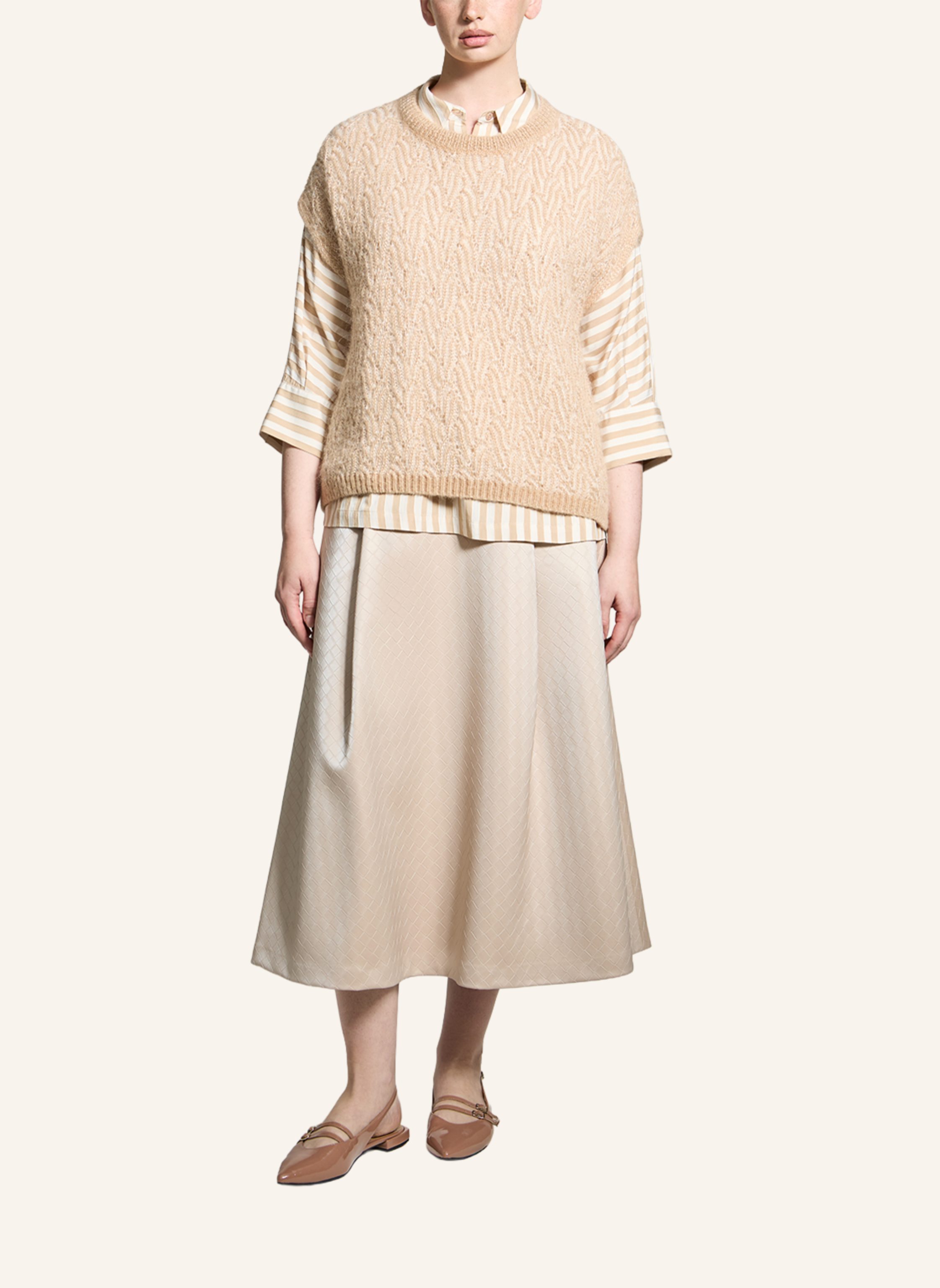Thumbnail - Xandres Pullover Bakira beige