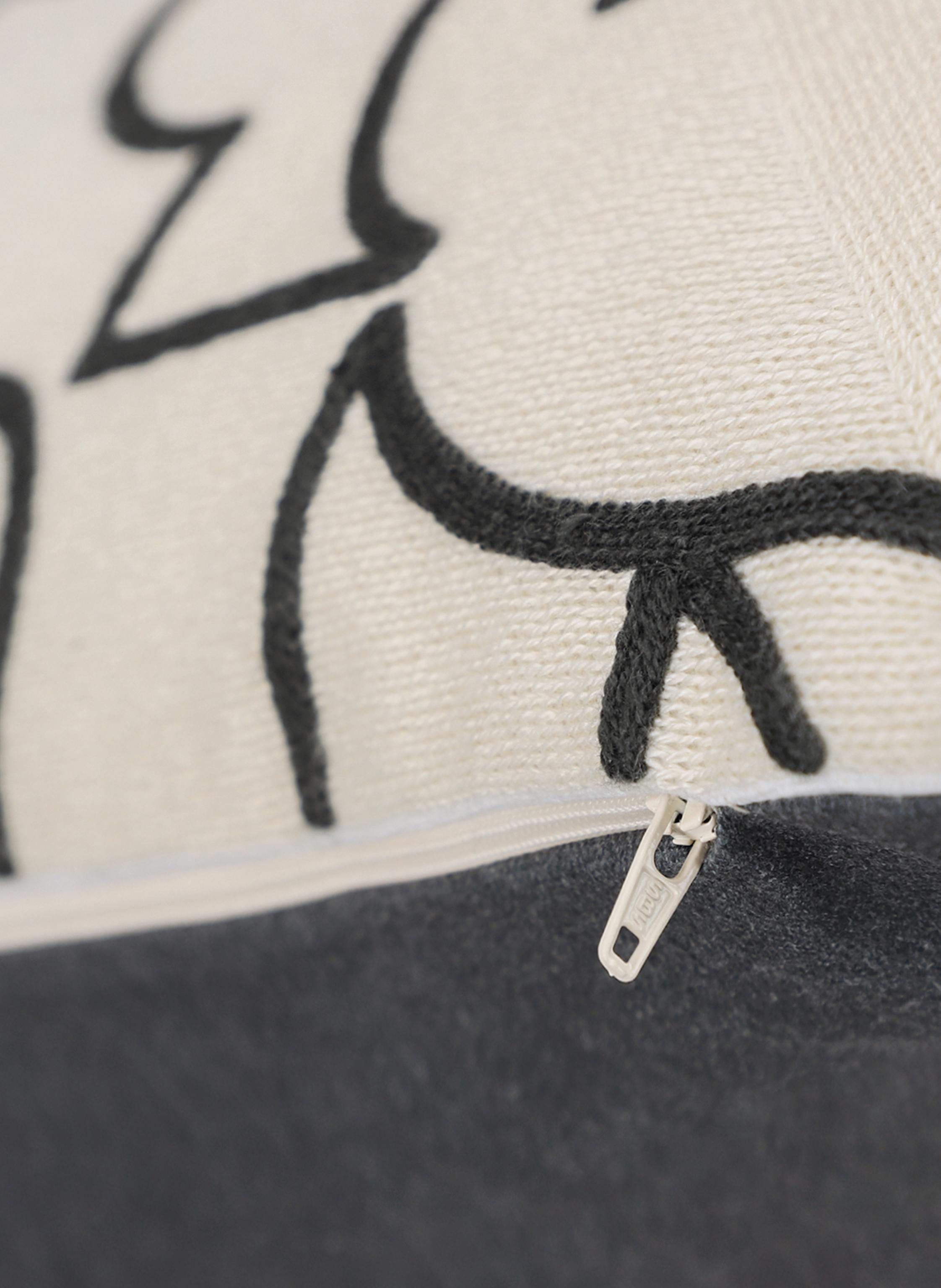 Thumbnail - Schöner Wohnen Kollektion Zierkissenhülle Frame rosa