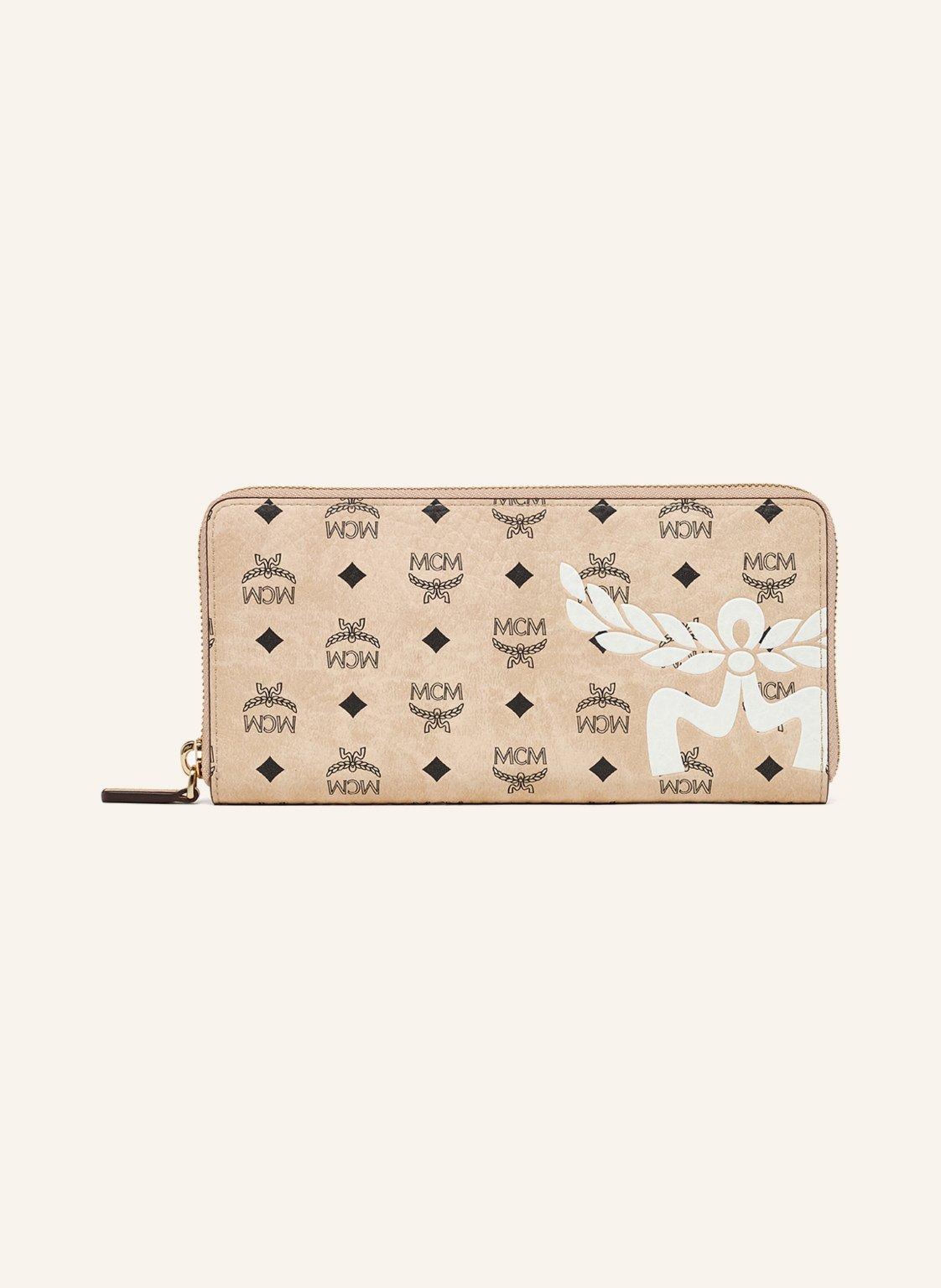 MCM Geldbörse in beige
