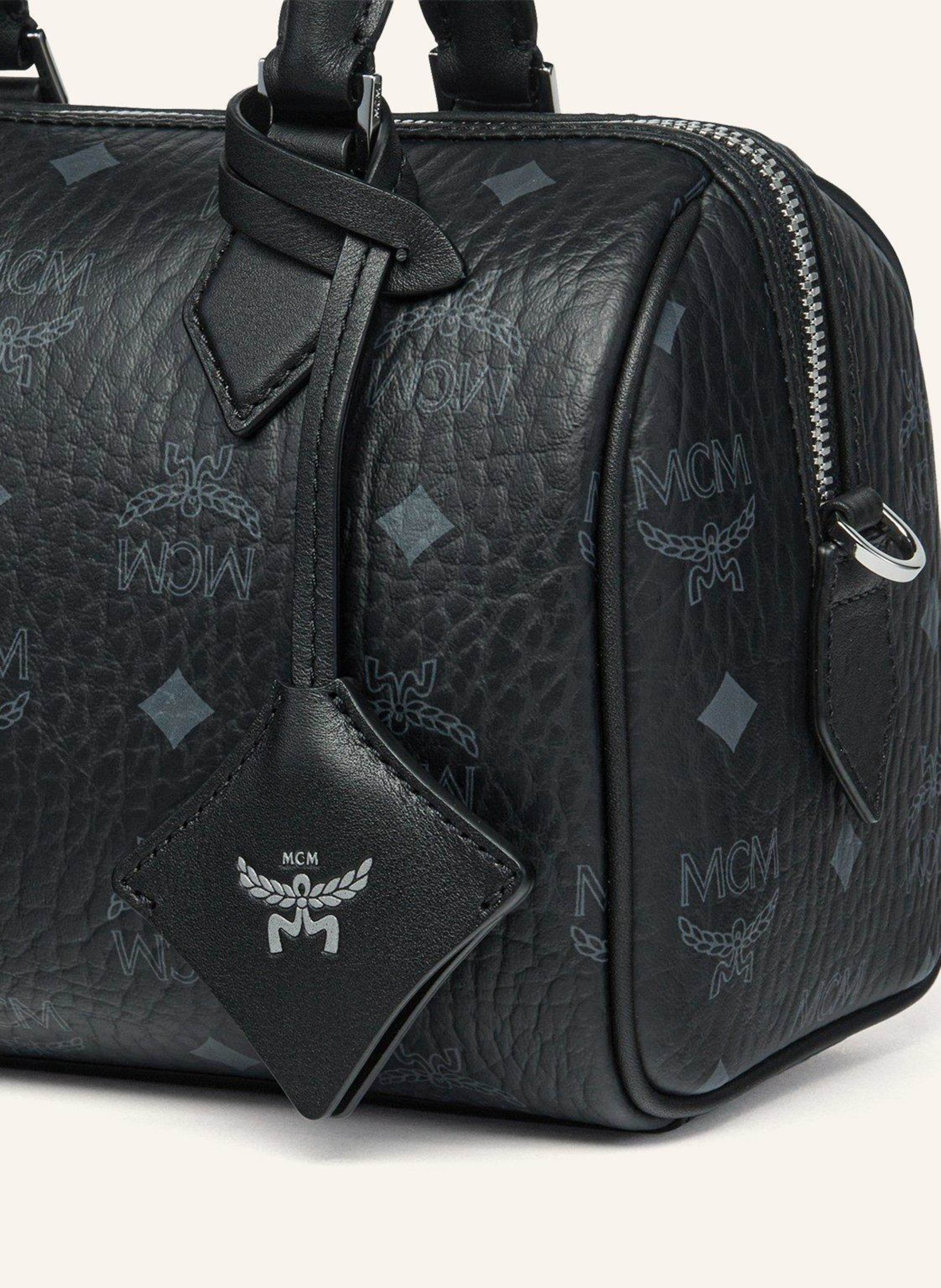 Thumbnail - Mcm Handtasche Visetos schwarz