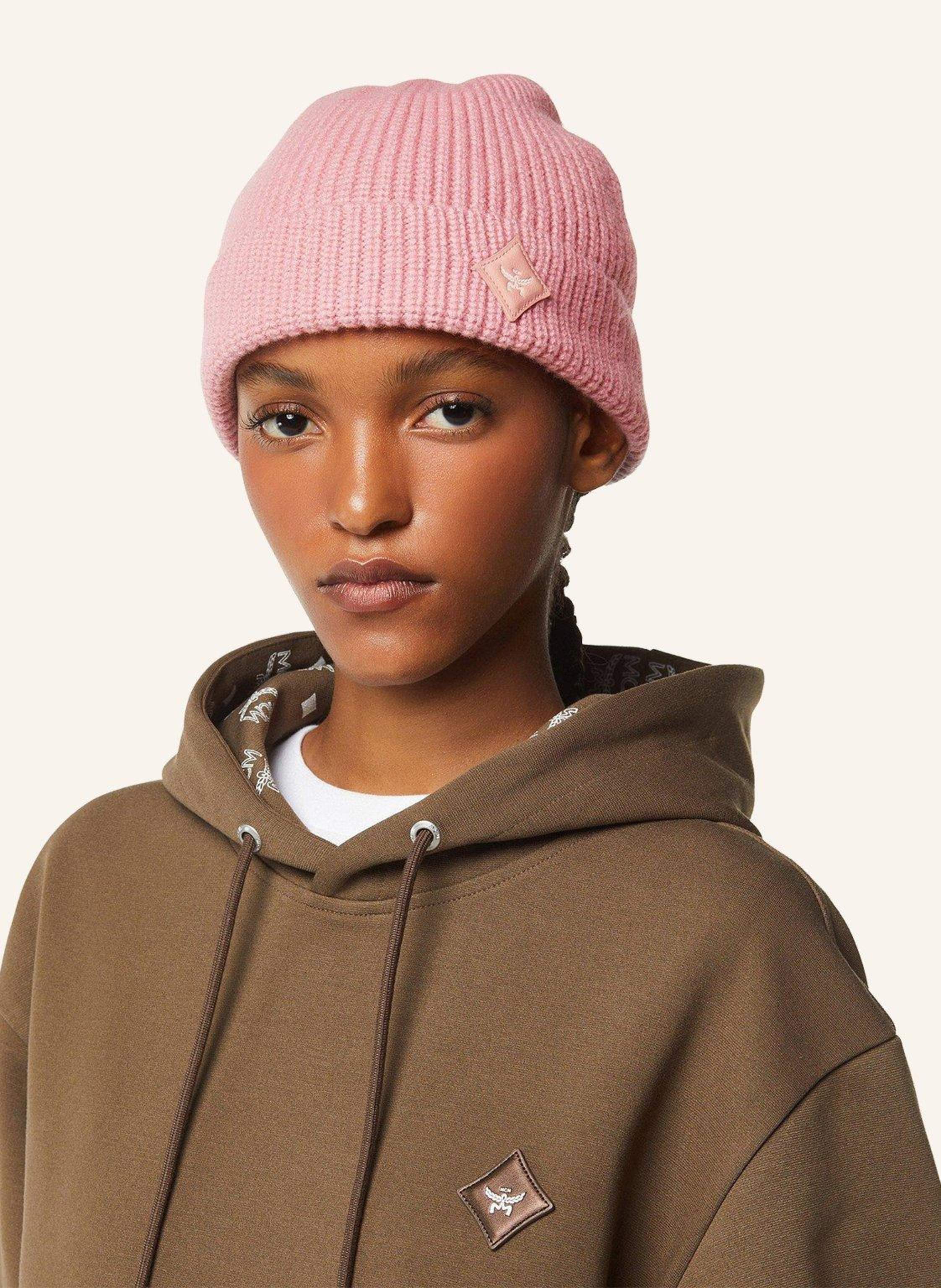 Thumbnail - Mcm Beanie pink