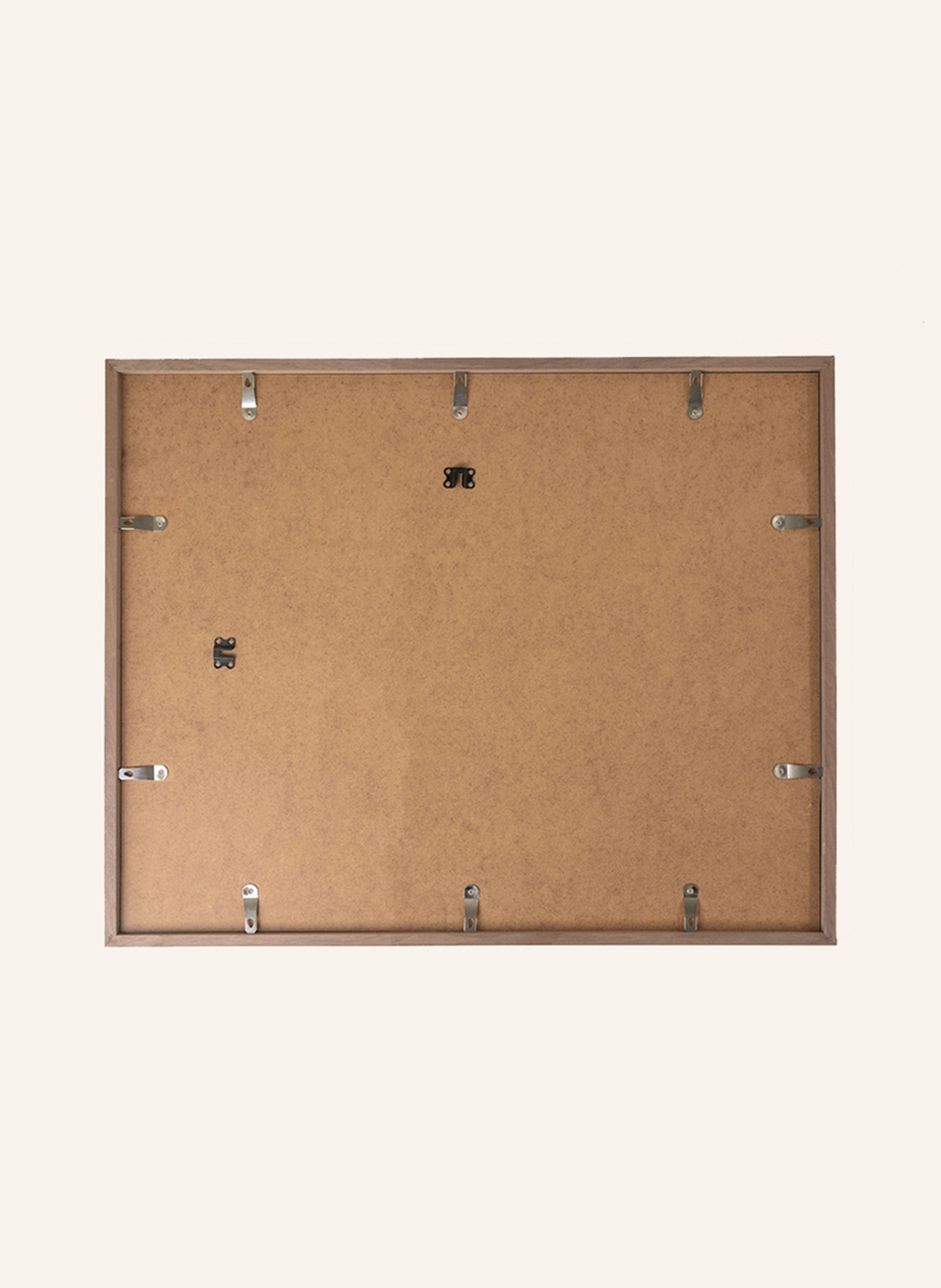 Thumbnail - Liv Corday Wandbild Der Fuchs Mit Rahmen braun