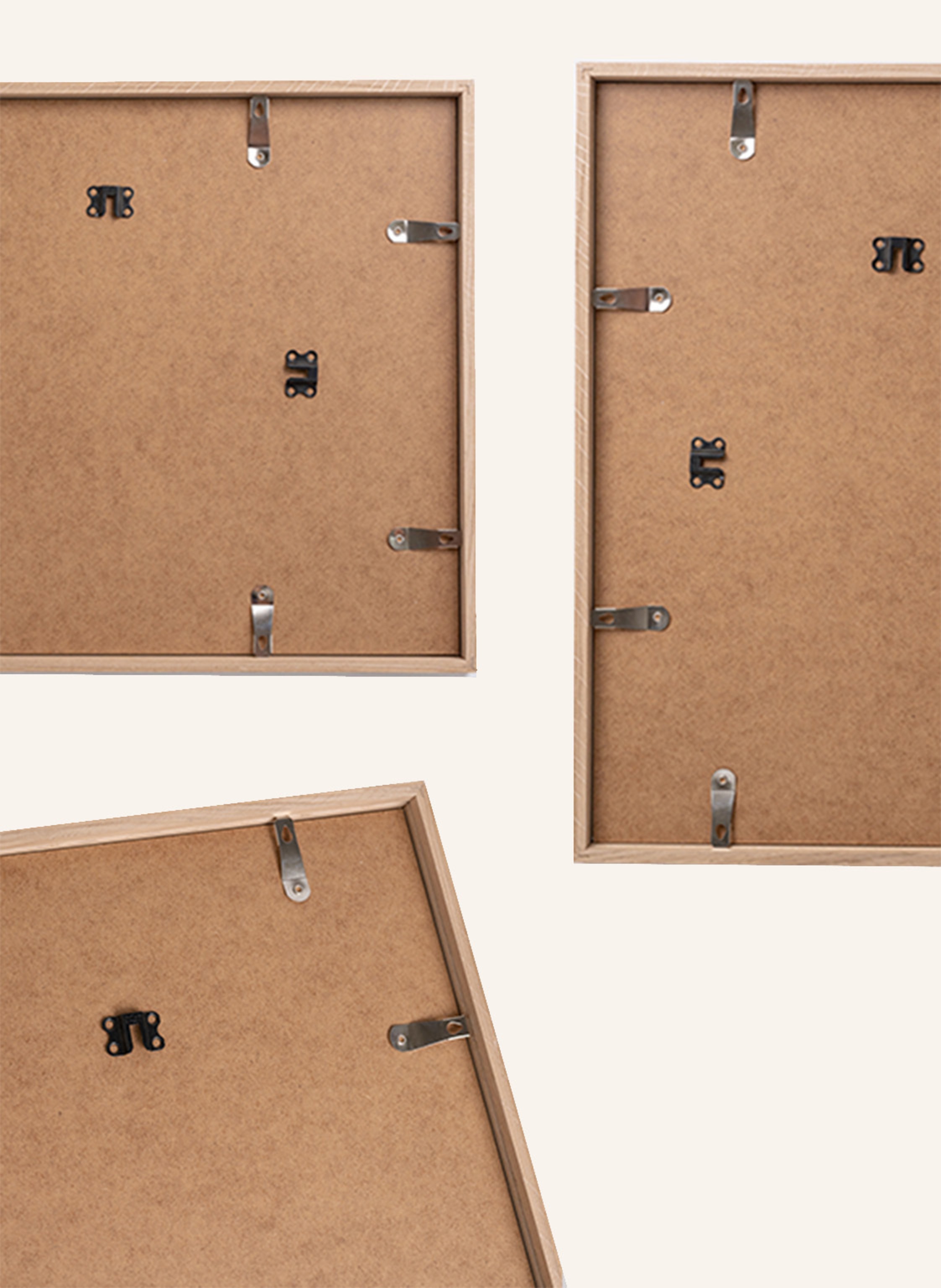 Thumbnail - Liv Corday Wandbild Fliegende Blumen Mit Rahmen braun