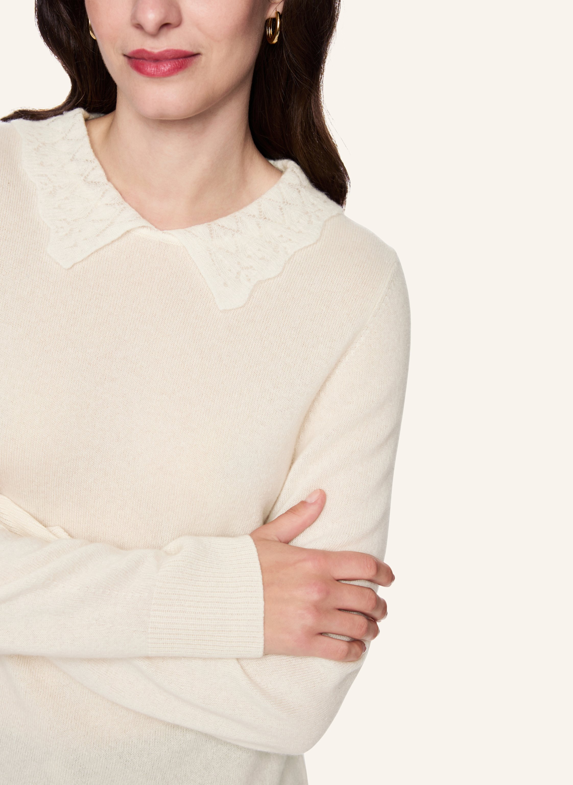 Thumbnail - Marc Cain Pullover weiss