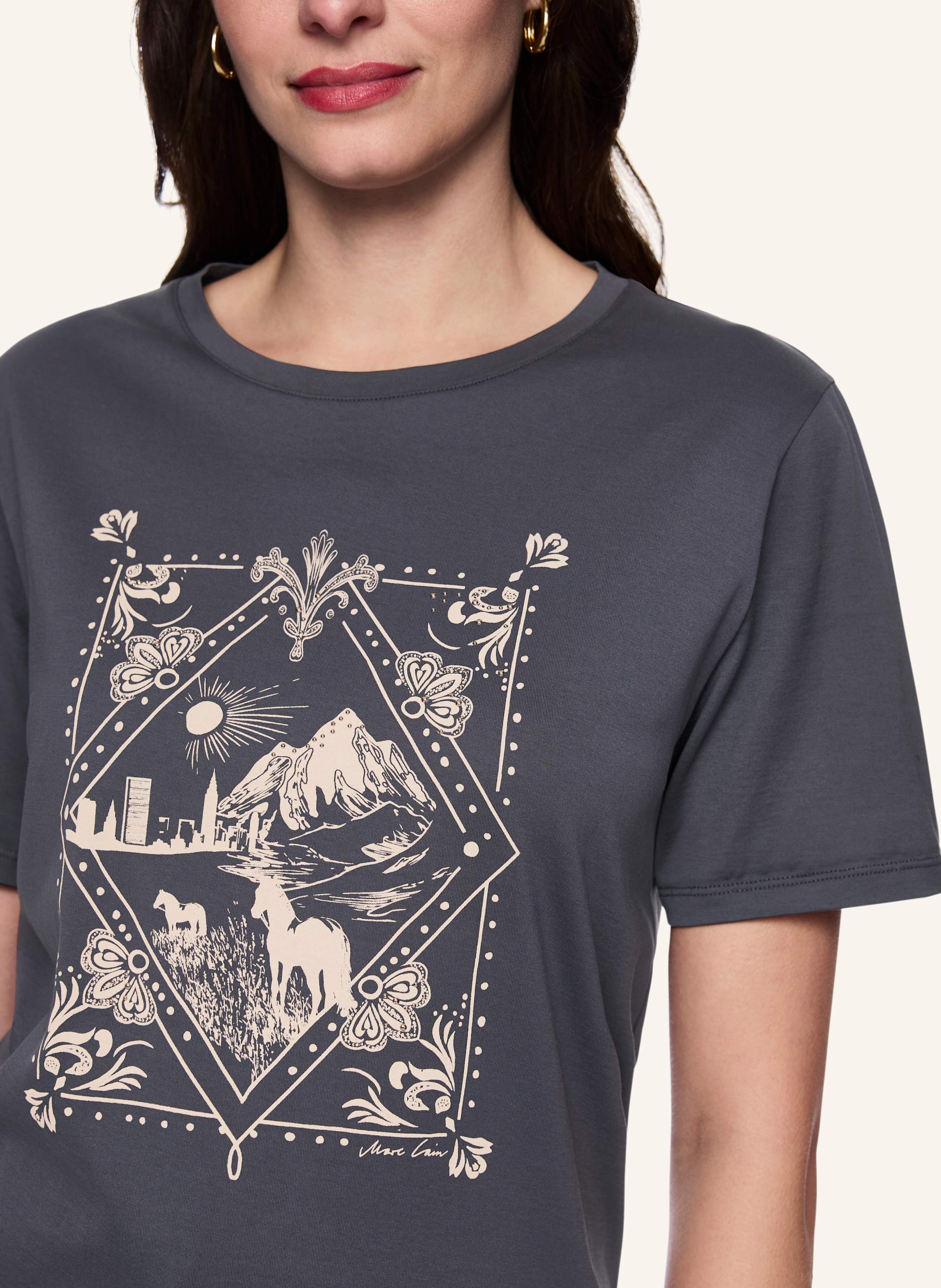 Thumbnail - Marc Cain T-Shirt grau