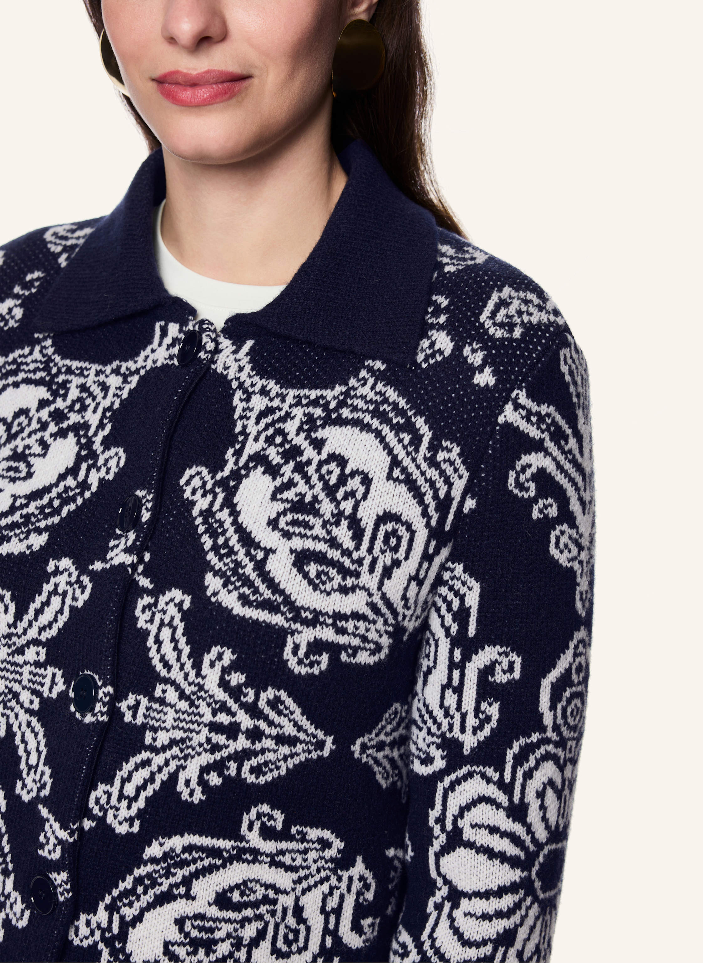 Thumbnail - Marc Cain Cardigan blau