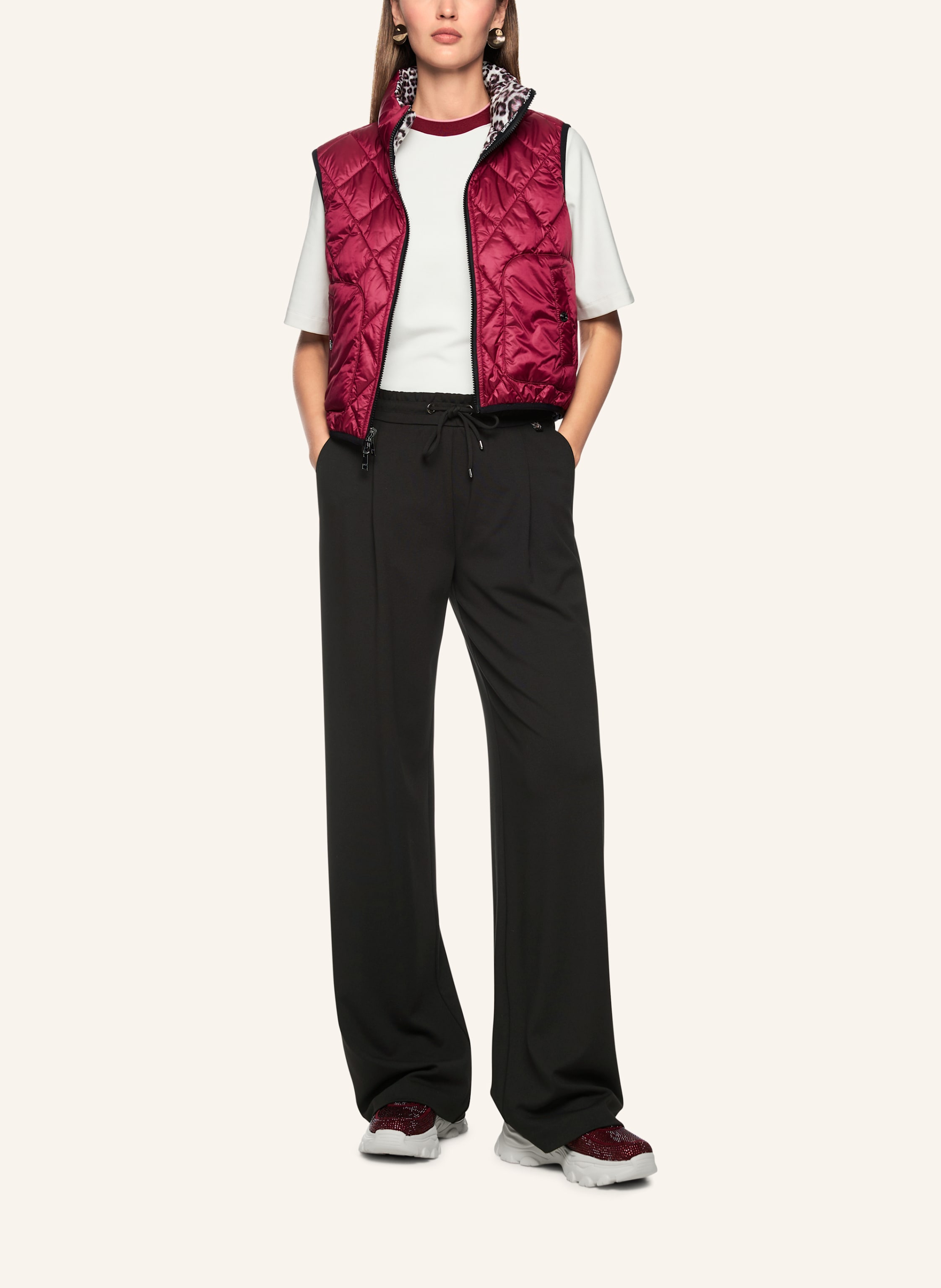 Thumbnail - Marc Cain Hose Wedi schwarz