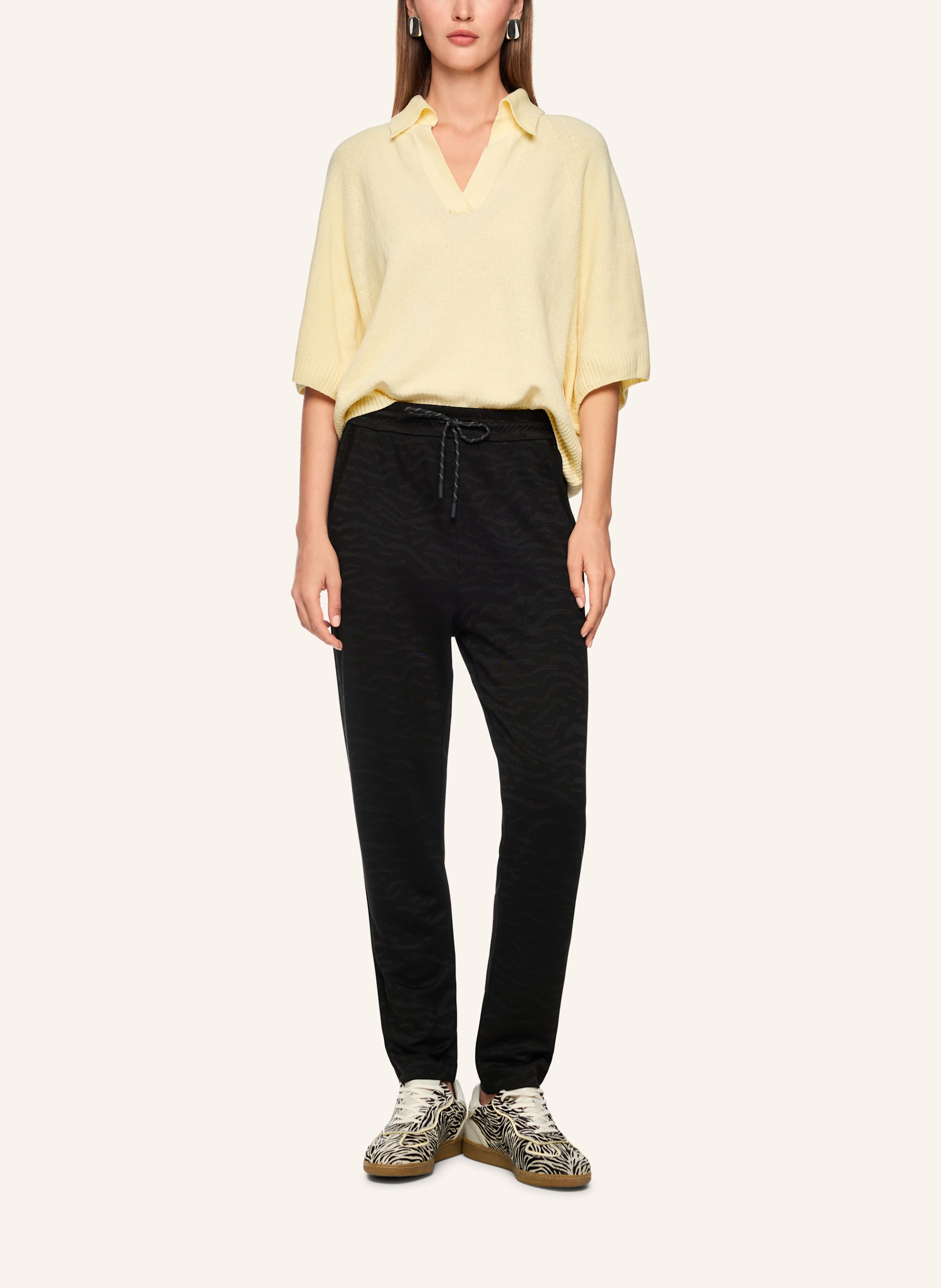 Thumbnail - Marc Cain Hose Rhodos schwarz