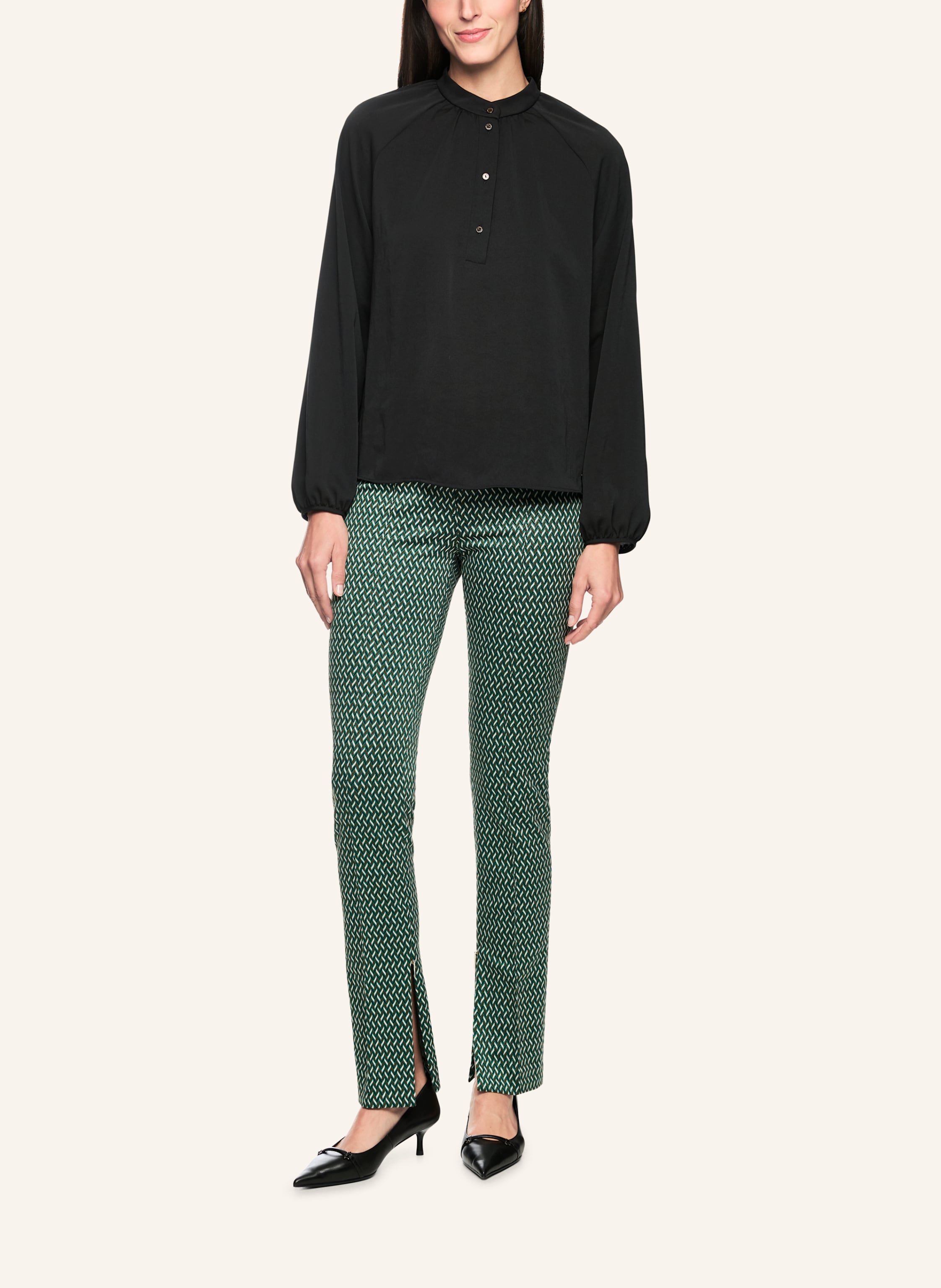 Thumbnail - Marc Cain Blusenshirt schwarz