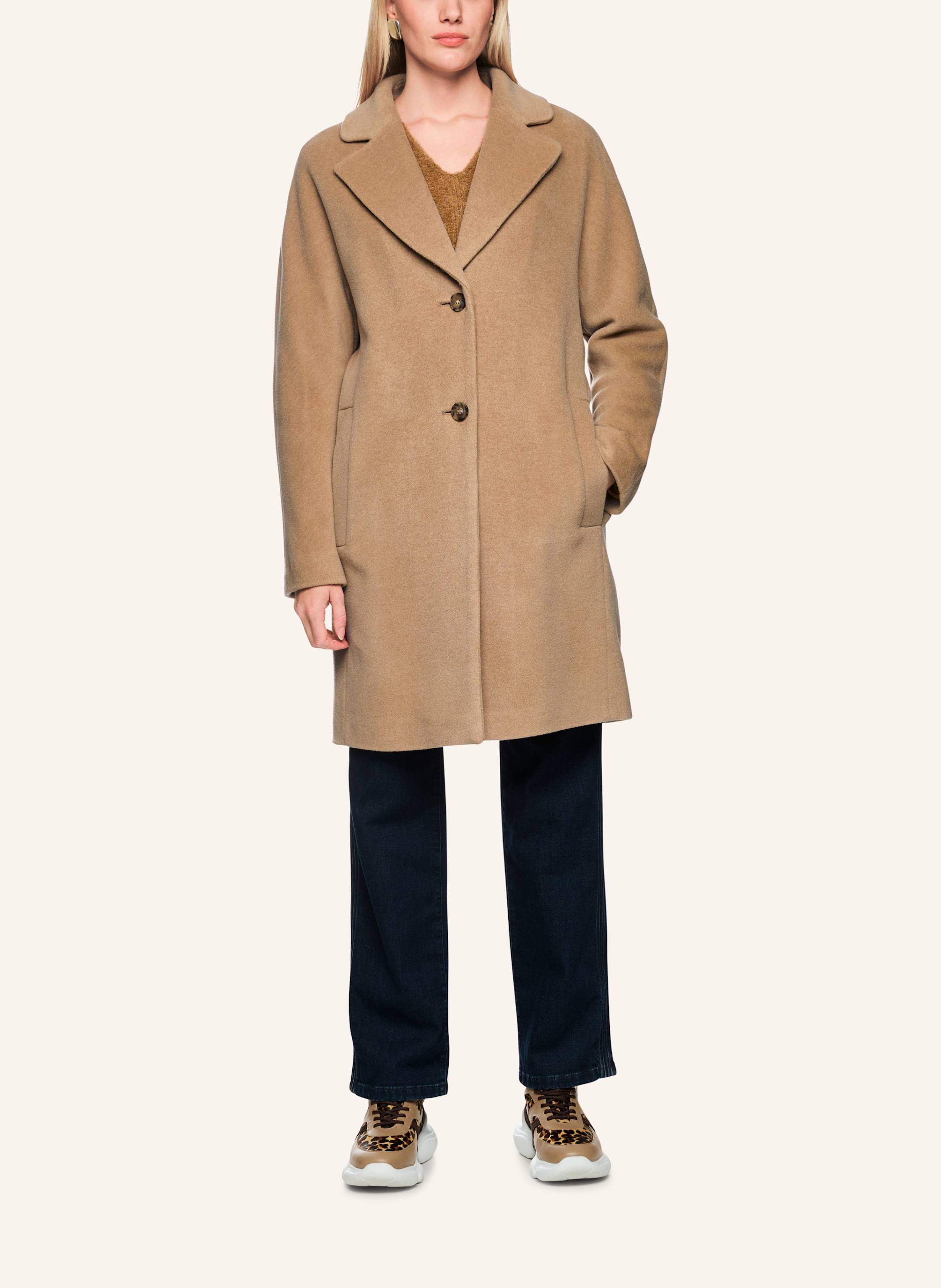 Thumbnail - Marc Cain Mantel Mit Alpaka braun