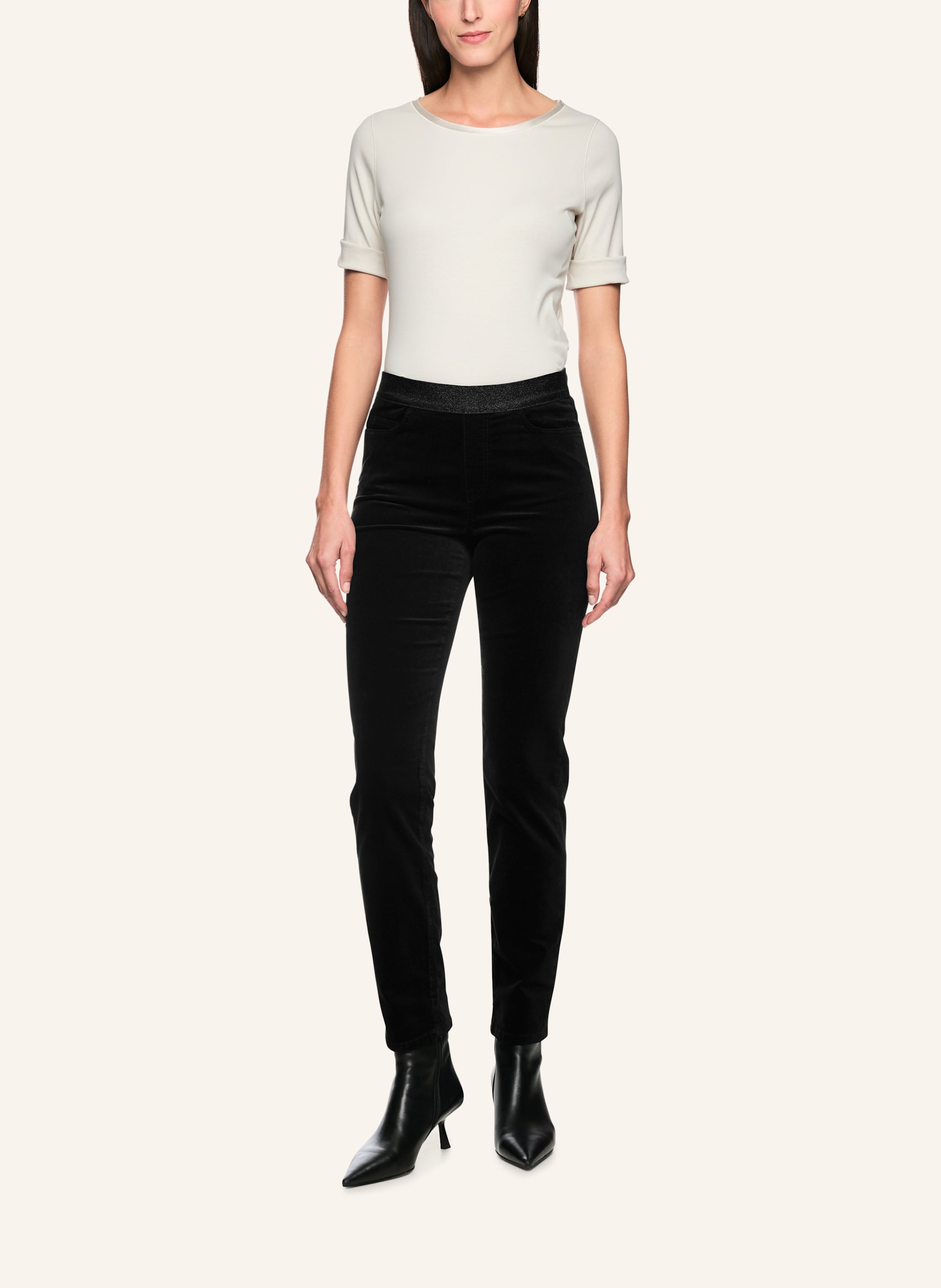 Thumbnail - Marc Cain Samthose Siena schwarz