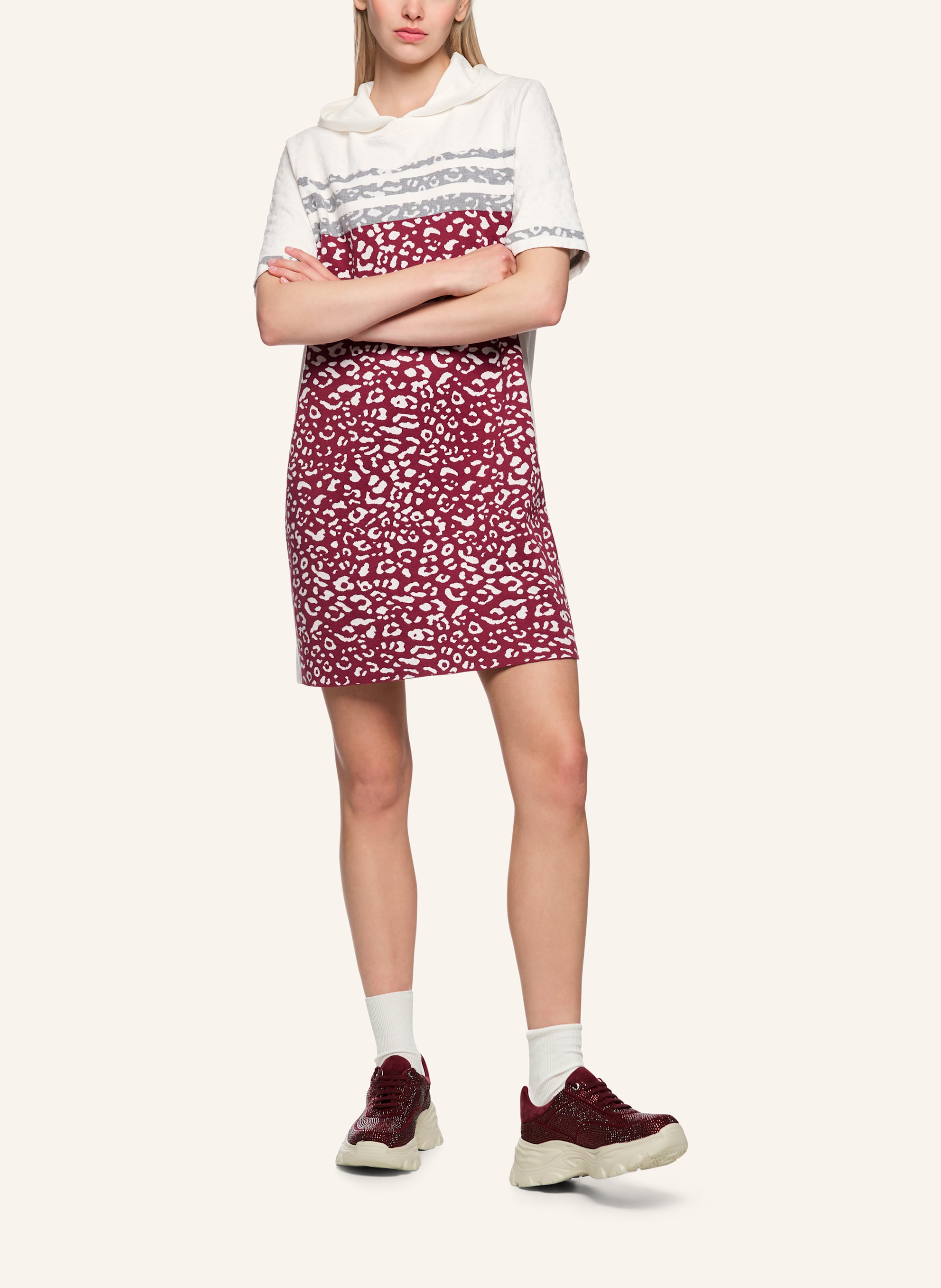 Thumbnail - Marc Cain Kleid rot